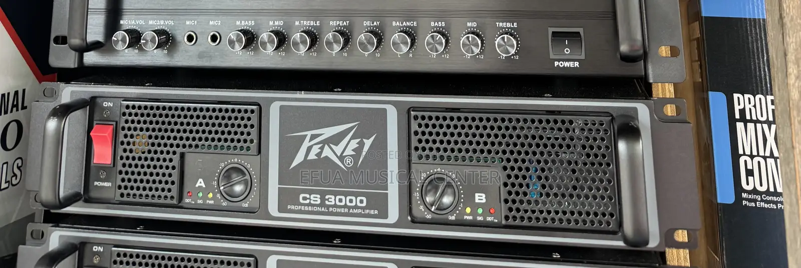 Peavey Cs 3000 Professional Power Amplifier