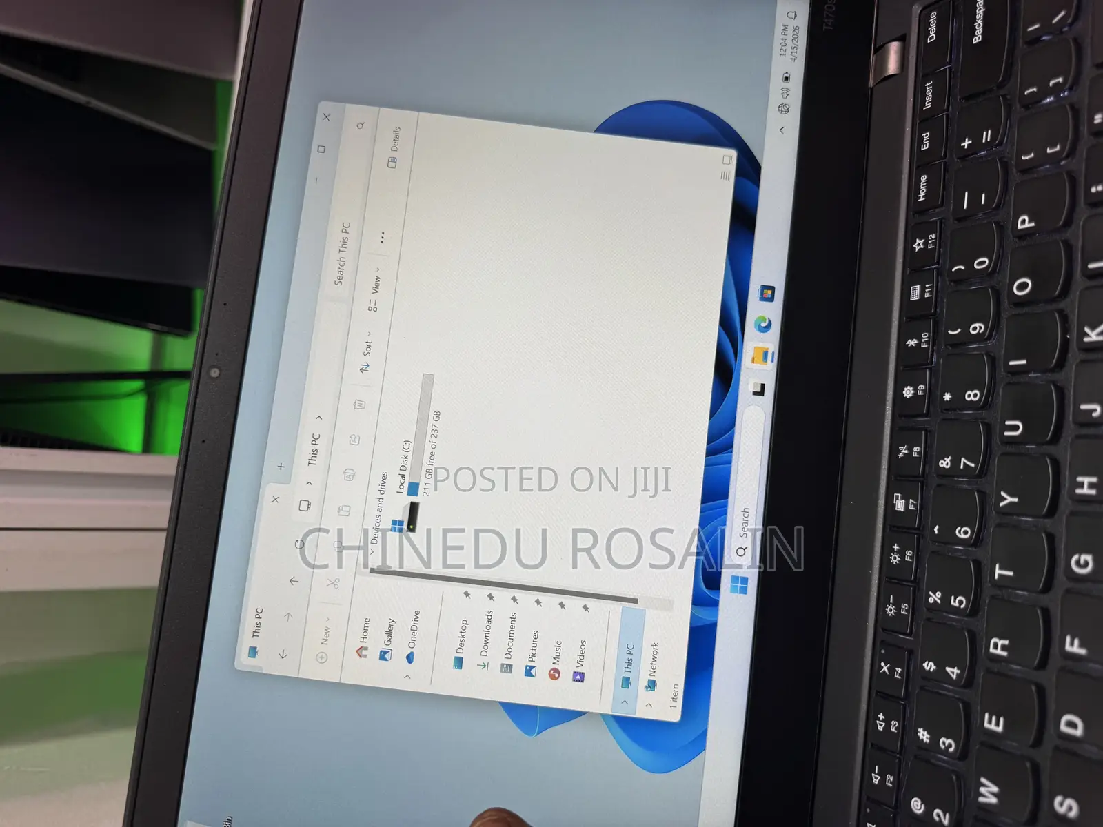 Laptop Lenovo ThinkPad T470s 12GB Intel Core i7 SSD 256GB