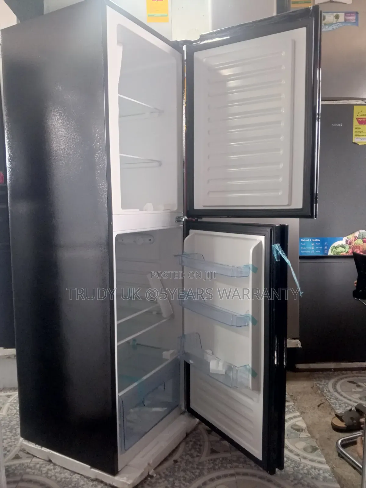 Westpool Ultra Frost 243liters Double Door Fridge