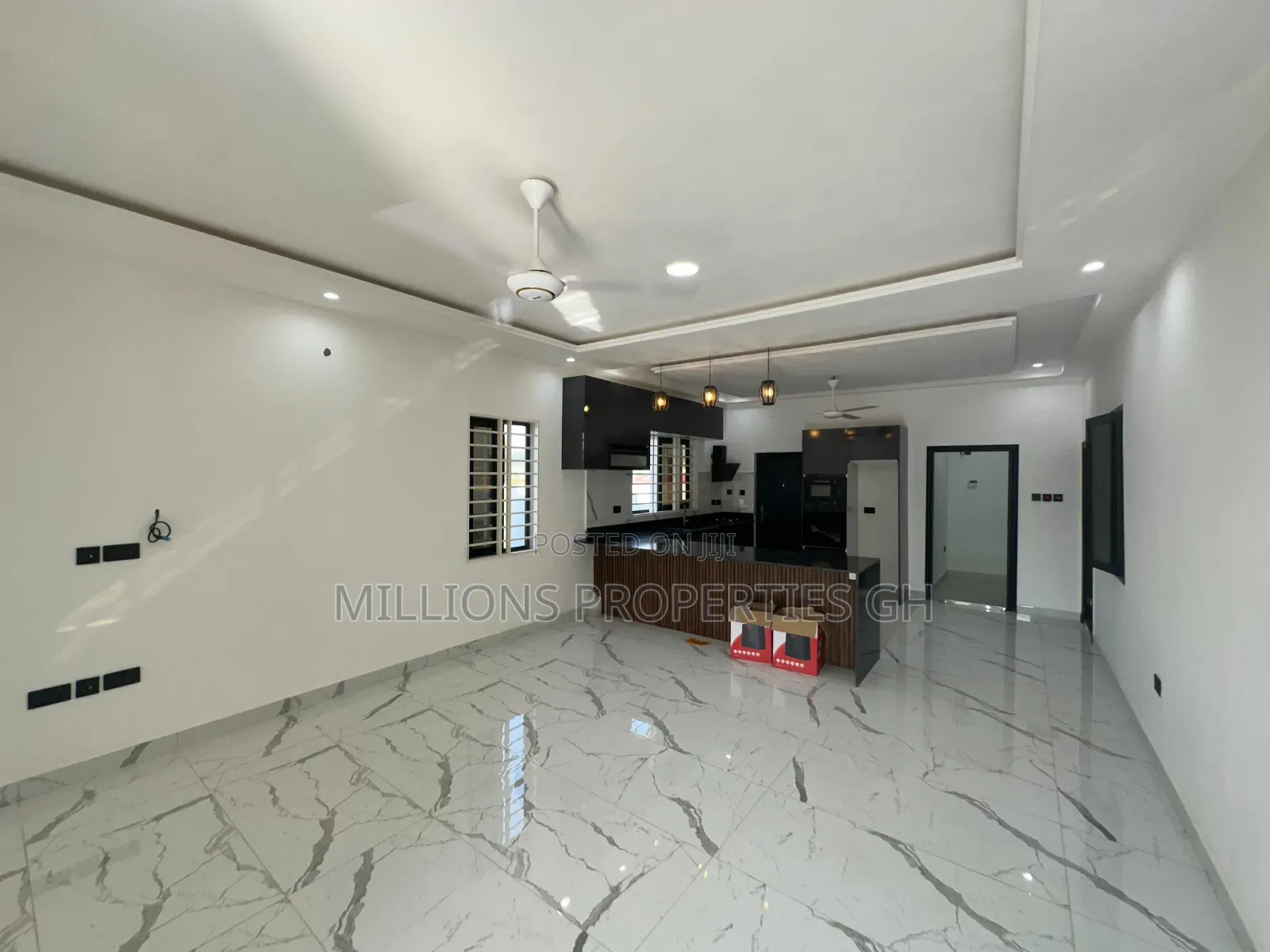 Furnished 3bdrm House in Millions Properties, Accra Metropolitan