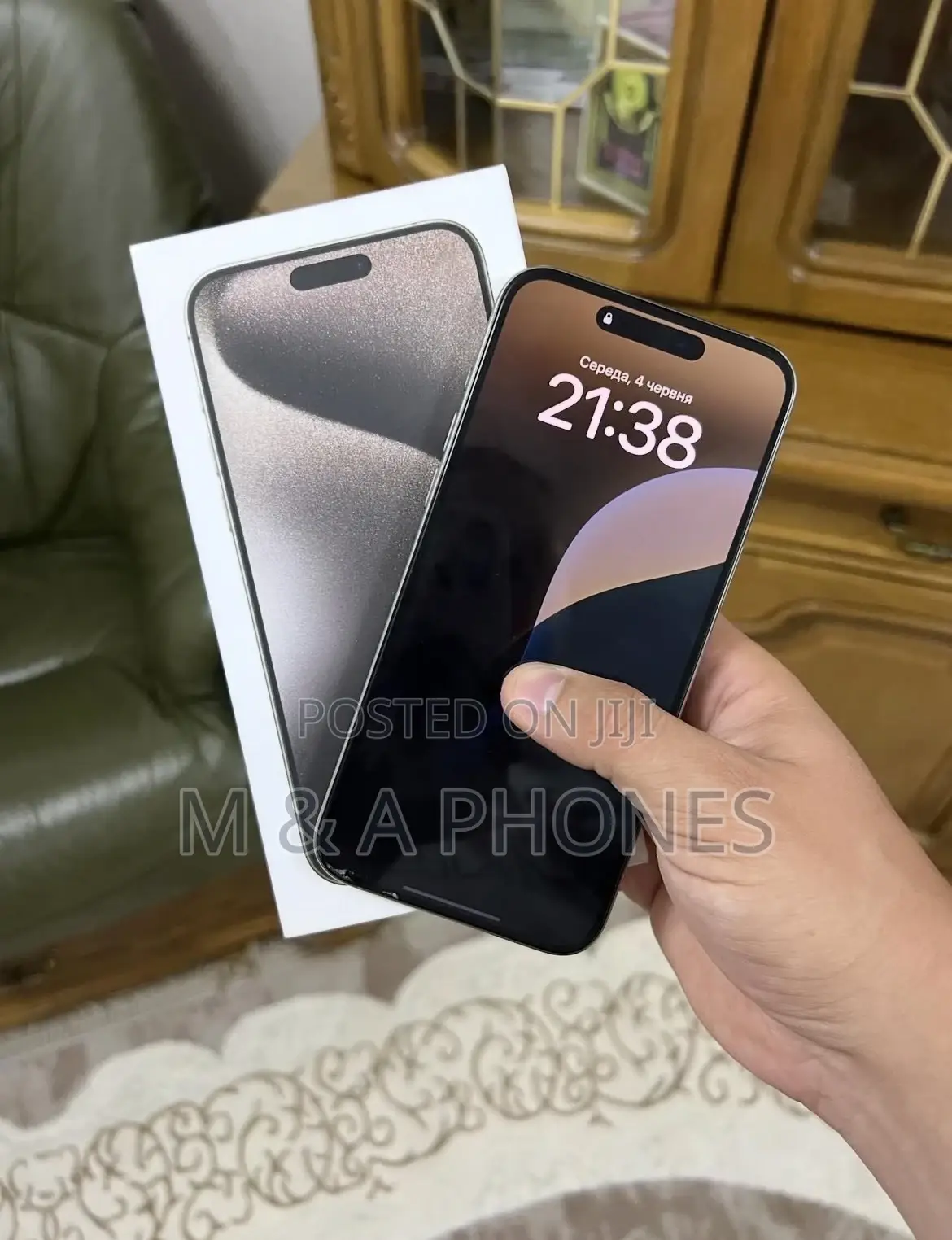 Apple iPhone 15 Pro Max 256 GB Silver