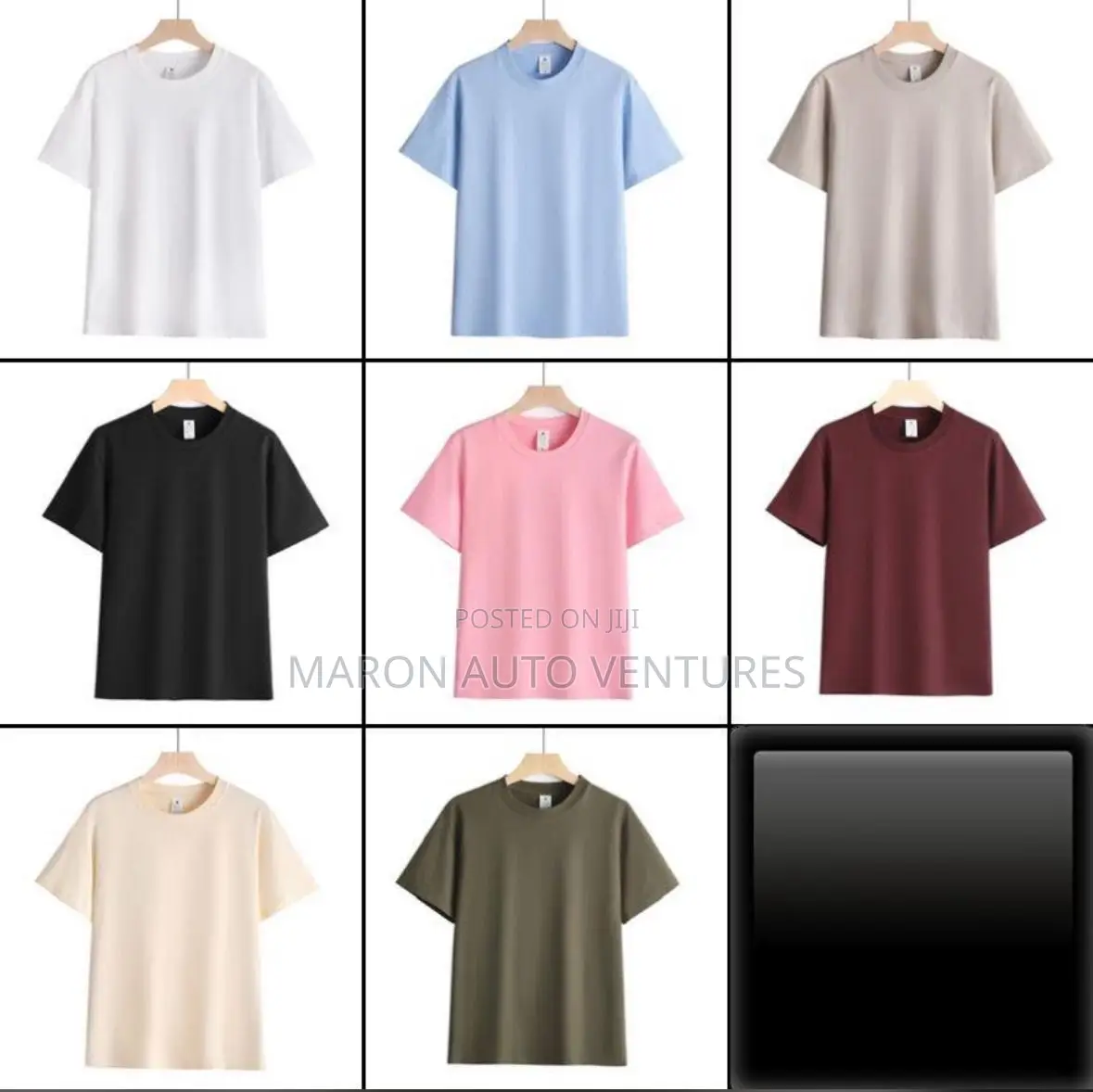 Heavy Thick Plain T-Shirt 230gsm Casual Wear.