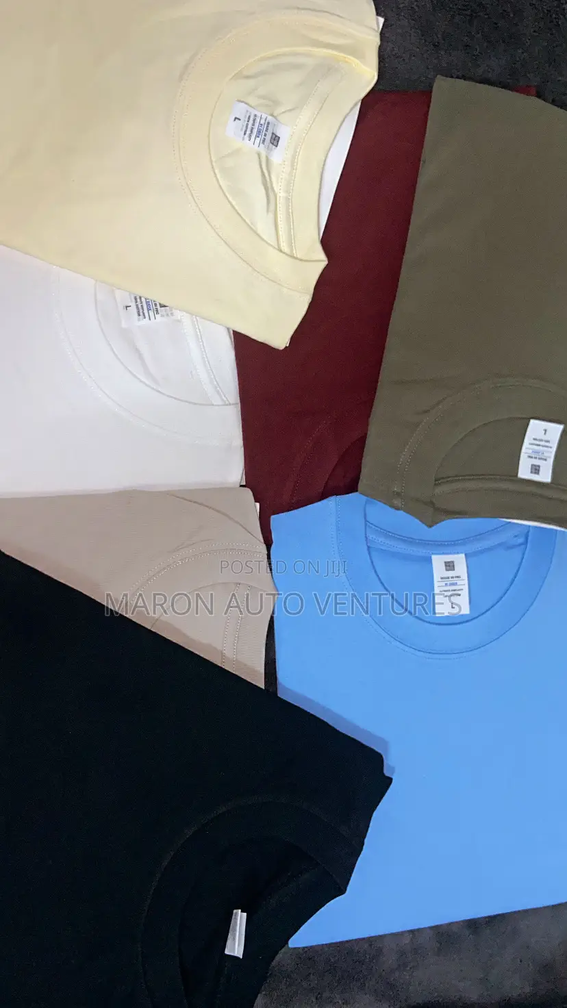 Heavy Thick Plain T-Shirt 230gsm Casual Wear.