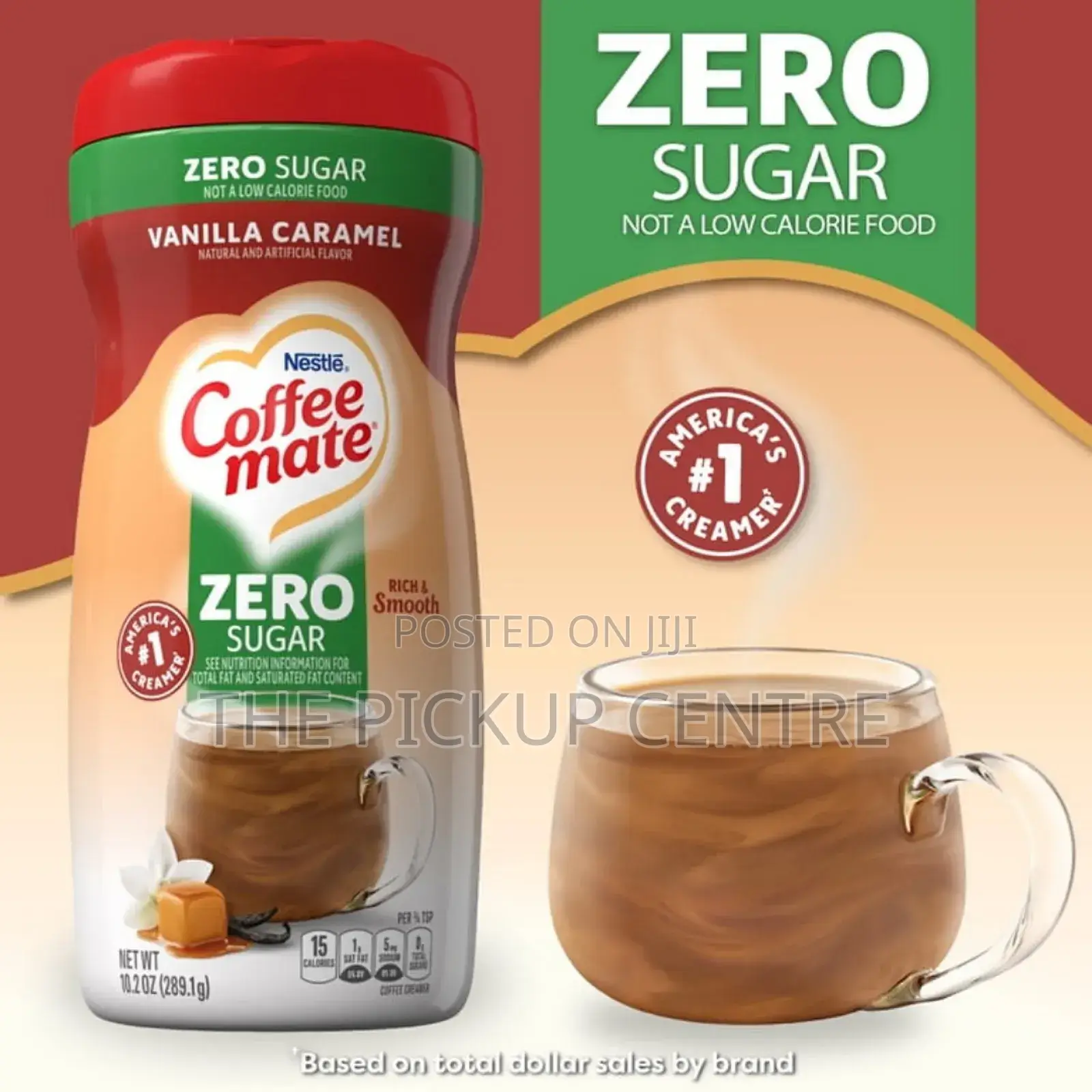 Nestlé Coffee Mate Vanilla Caramel Sugar Free Powder Coffee Creamer
