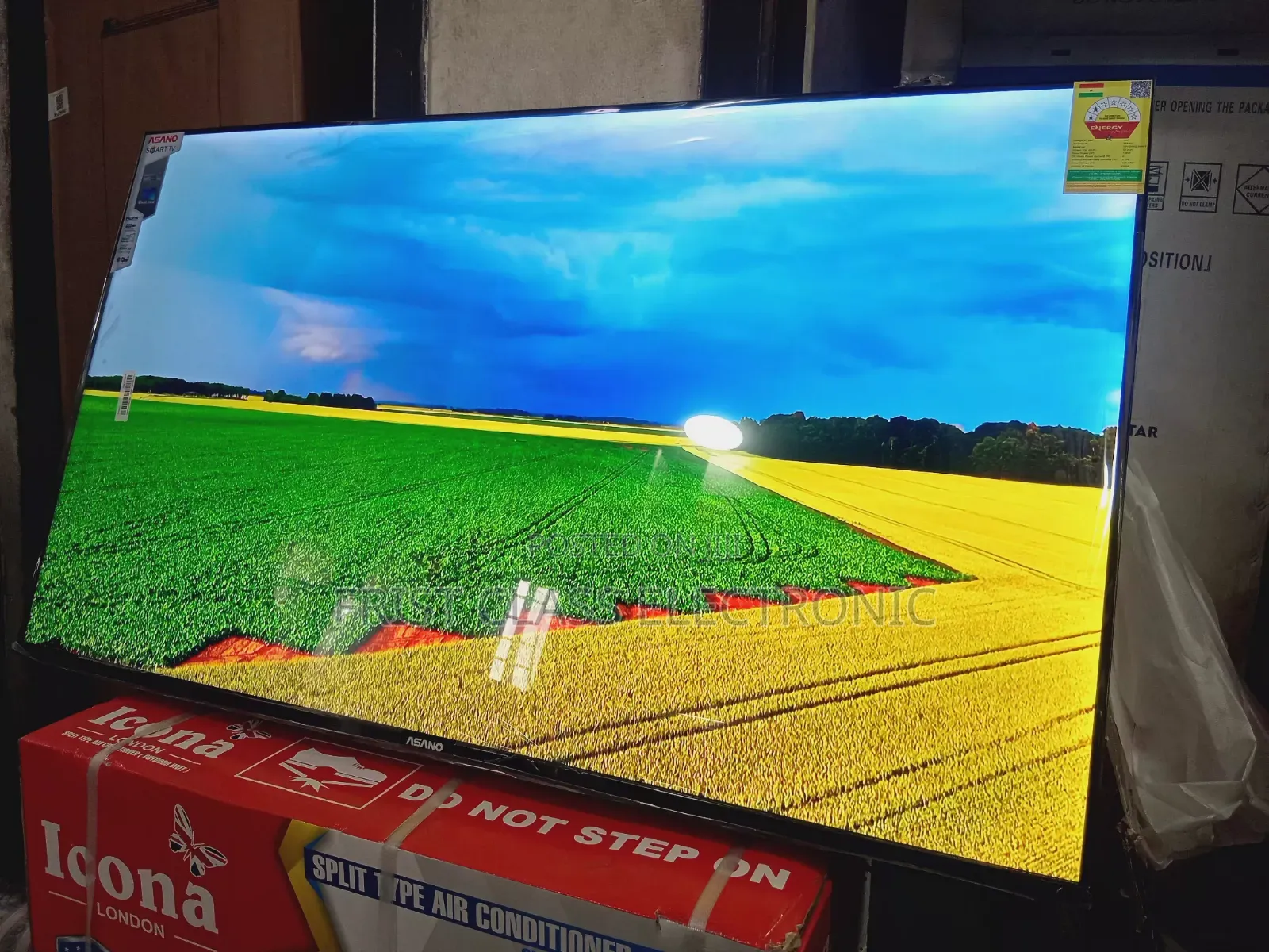 Asano 50 Smart Tv Crisp Display, Tv That Feels Sharp