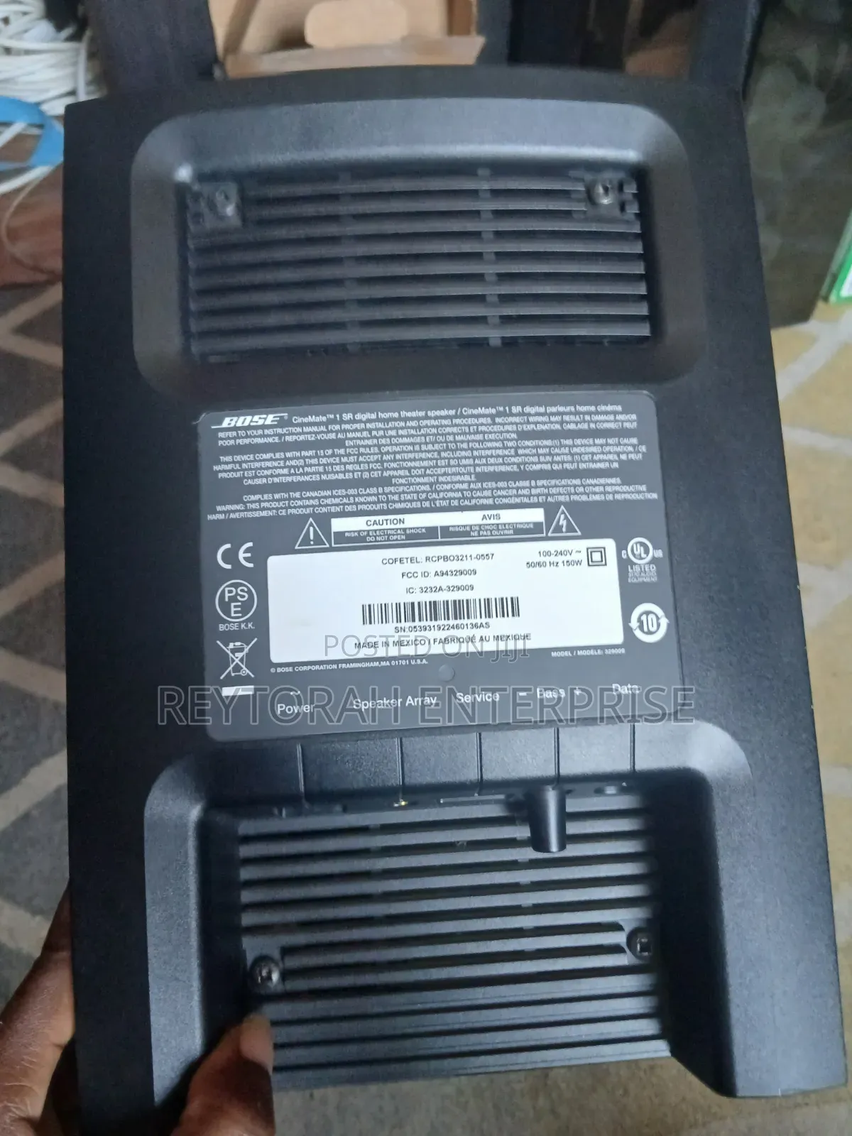 Bose Cinemate 1 Sr Wireless Bass Module Subwoofer
