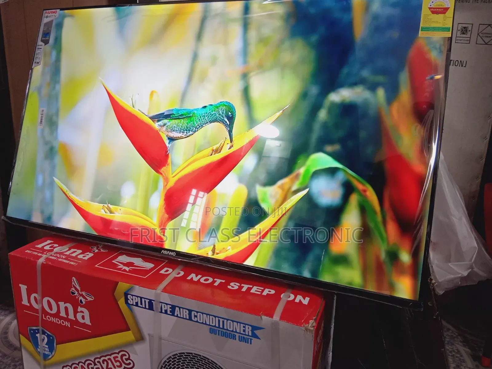 Asano 50 Smart Tv Bright Life, Tv That Lights Room