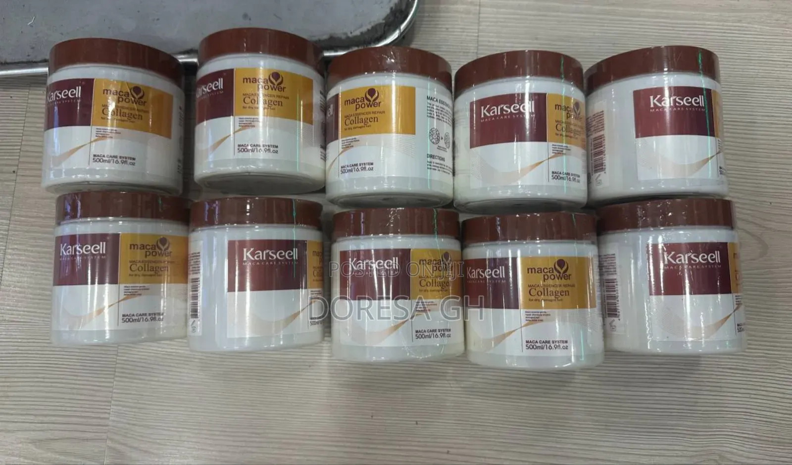 Karseell Collagen Hair Mask 500ml – Deep Repair Treatment in Ghana