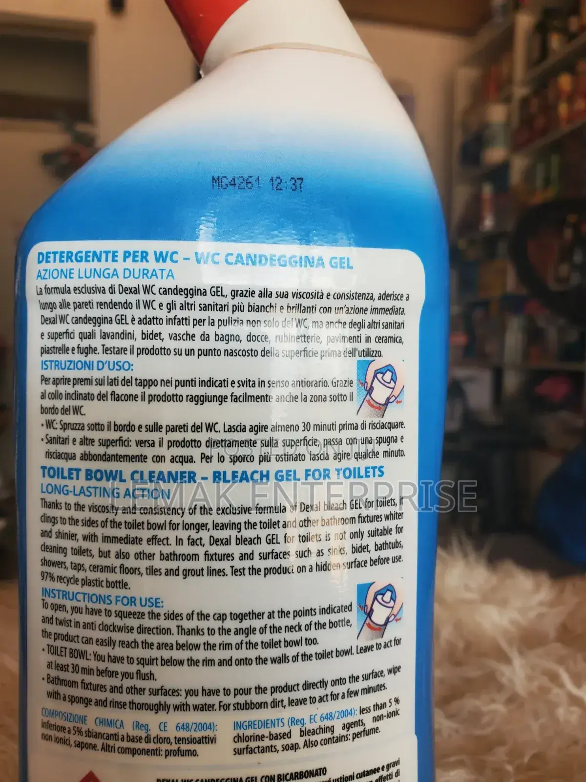 Toilet Cleaner With Bleach And Baking Soda