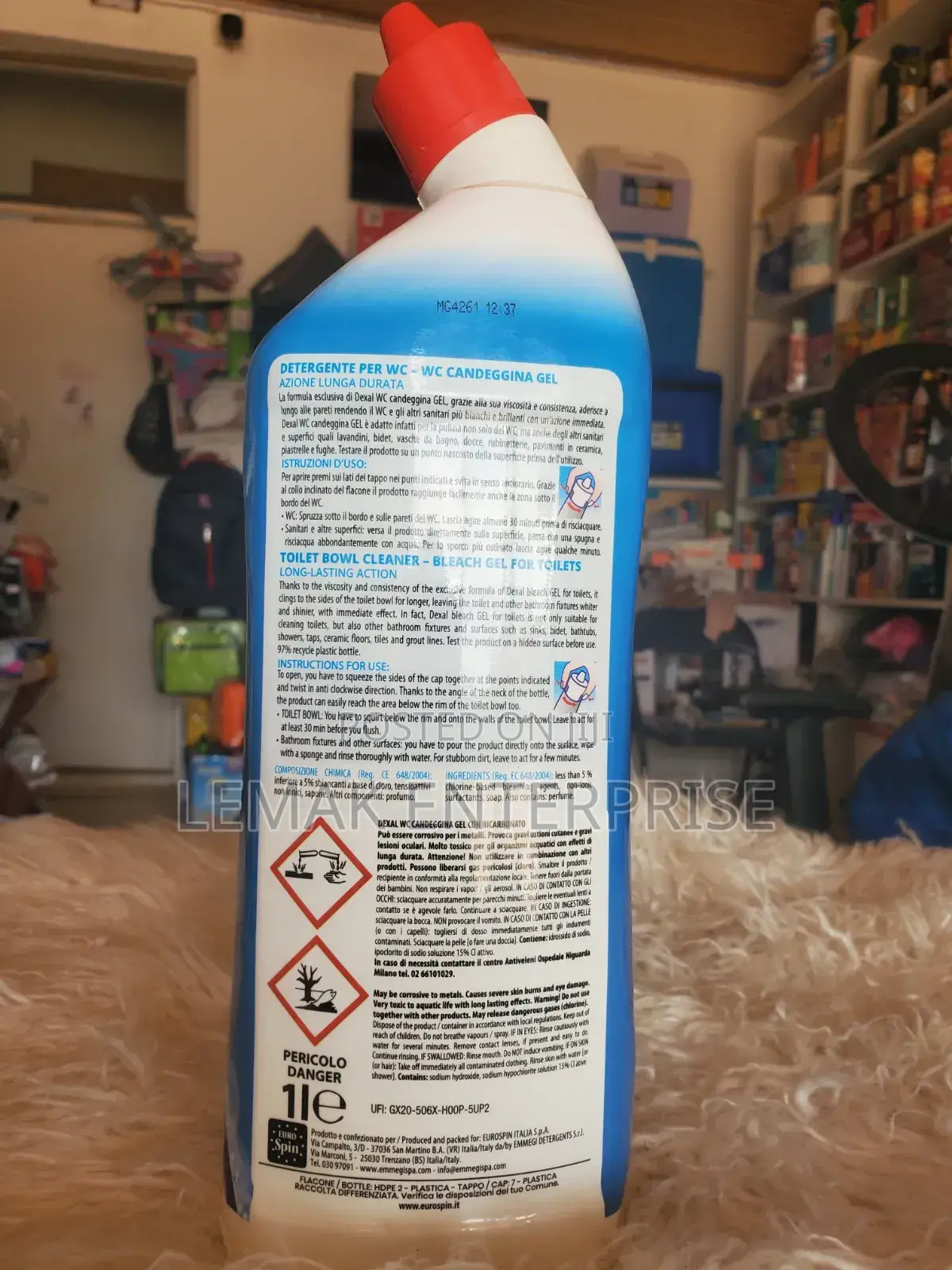 Toilet Cleaner With Bleach And Baking Soda