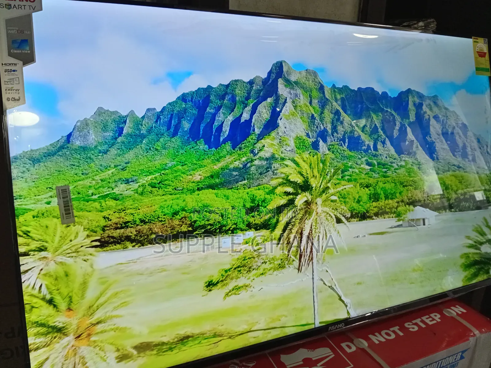 Asano 50-Inch Smart Tv – Crystal Clear Entertainment