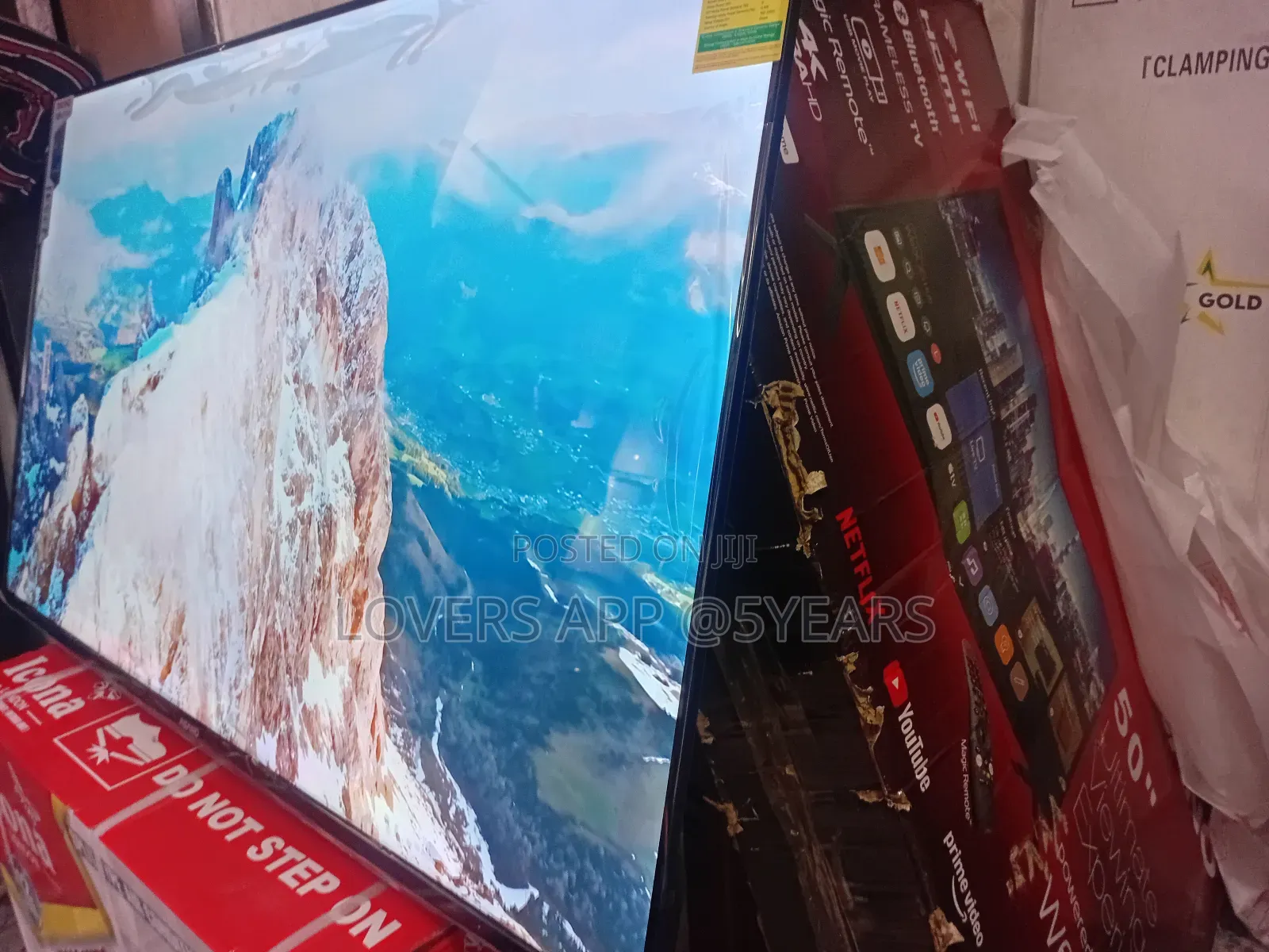 Asano 50" Smart Led Tv-Android, ,Wifi Enabled.