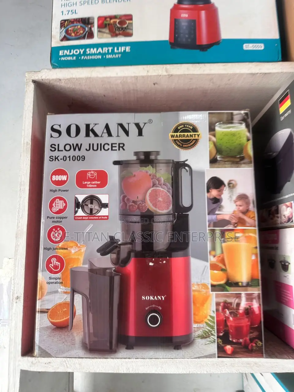 Extra Large Quality Sokany Slow Juicer