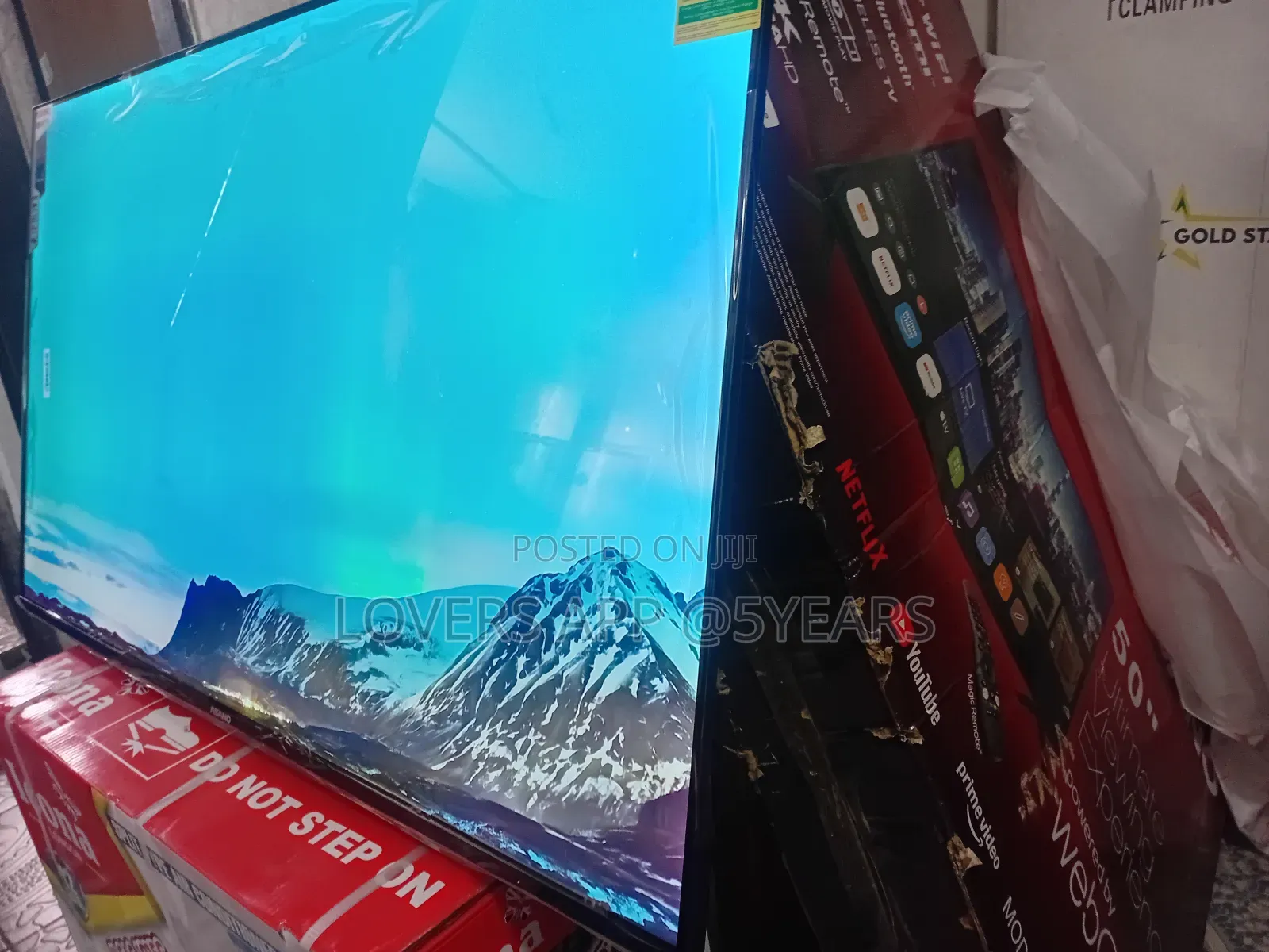Asano 50" Smart Tv, Sleek Design, Brilliant Picture.