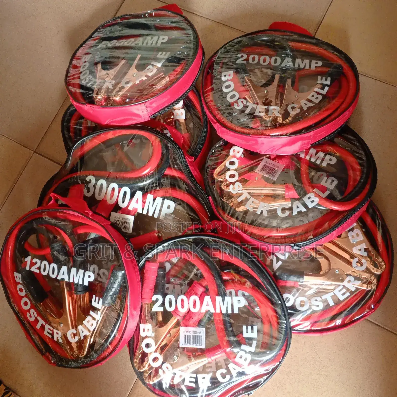 Heavy Duty Jumper Cables 3000/2000/1200amp Car Battery Booster Cables