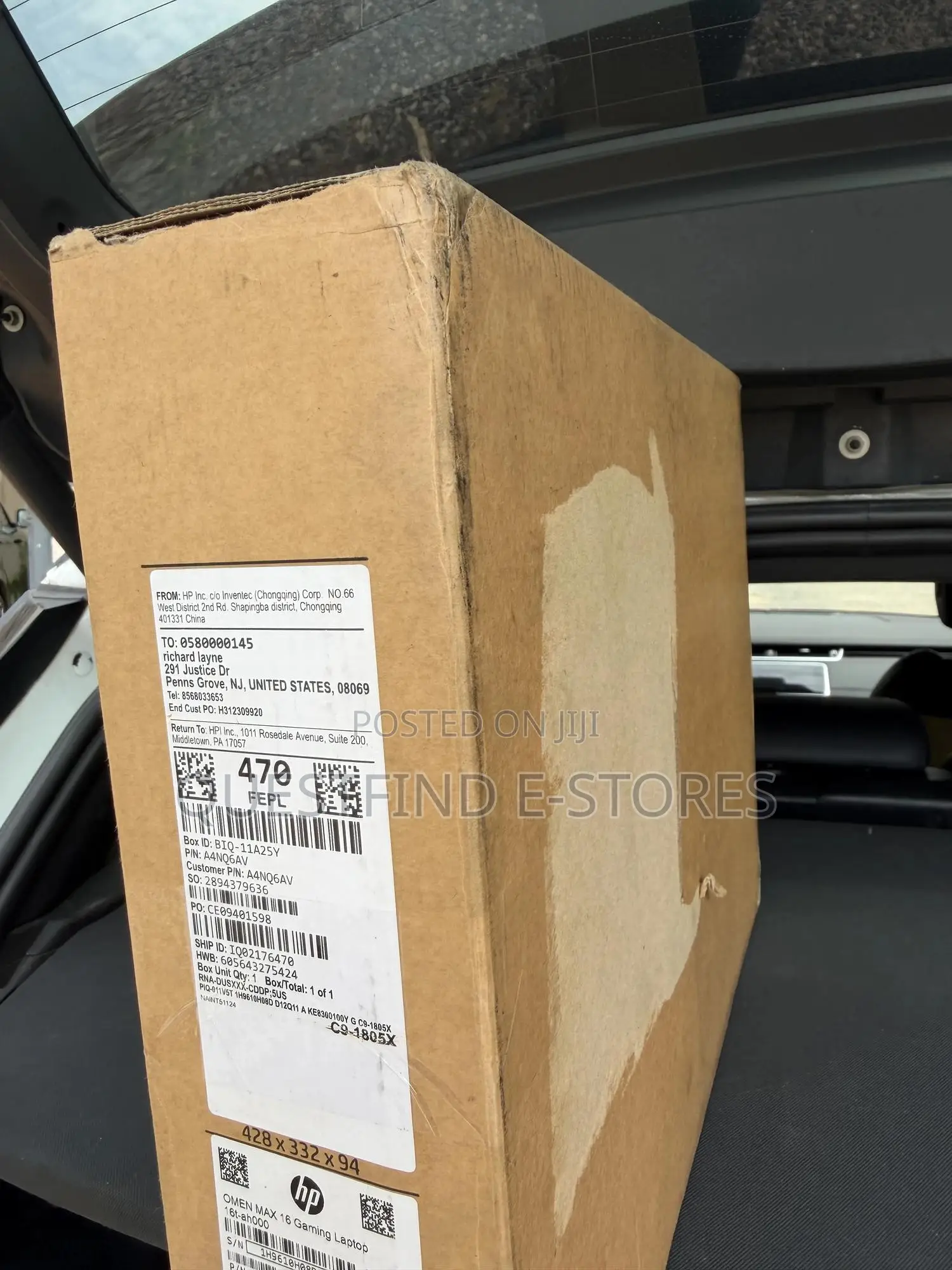 New Laptop HP Omen Max 16 16GB Intel Core Ultra 7 SSD 512GB