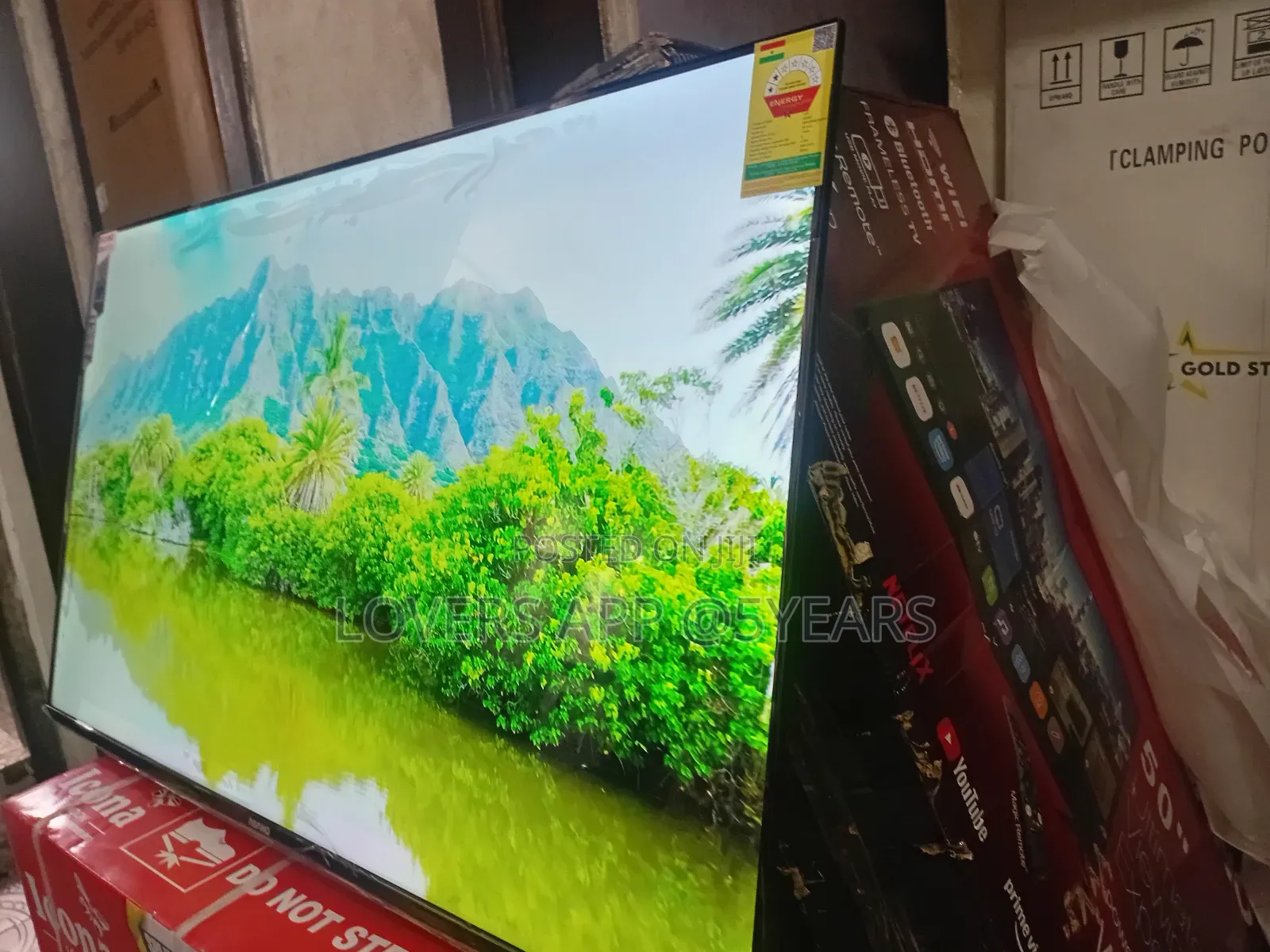 Asano 50" Smart Tv With Voice Control and Android Os.