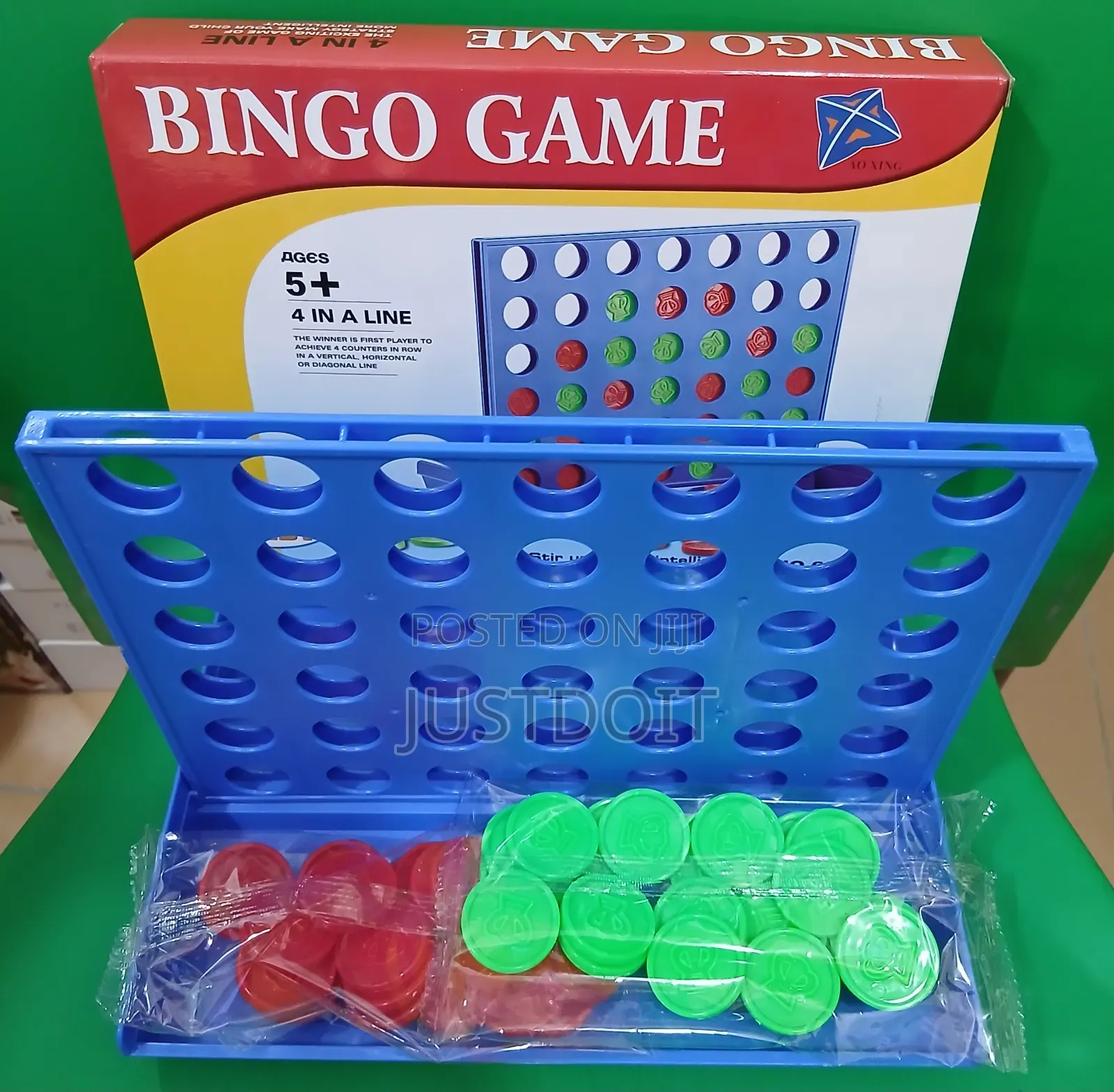 4 in a Line Bingo Game