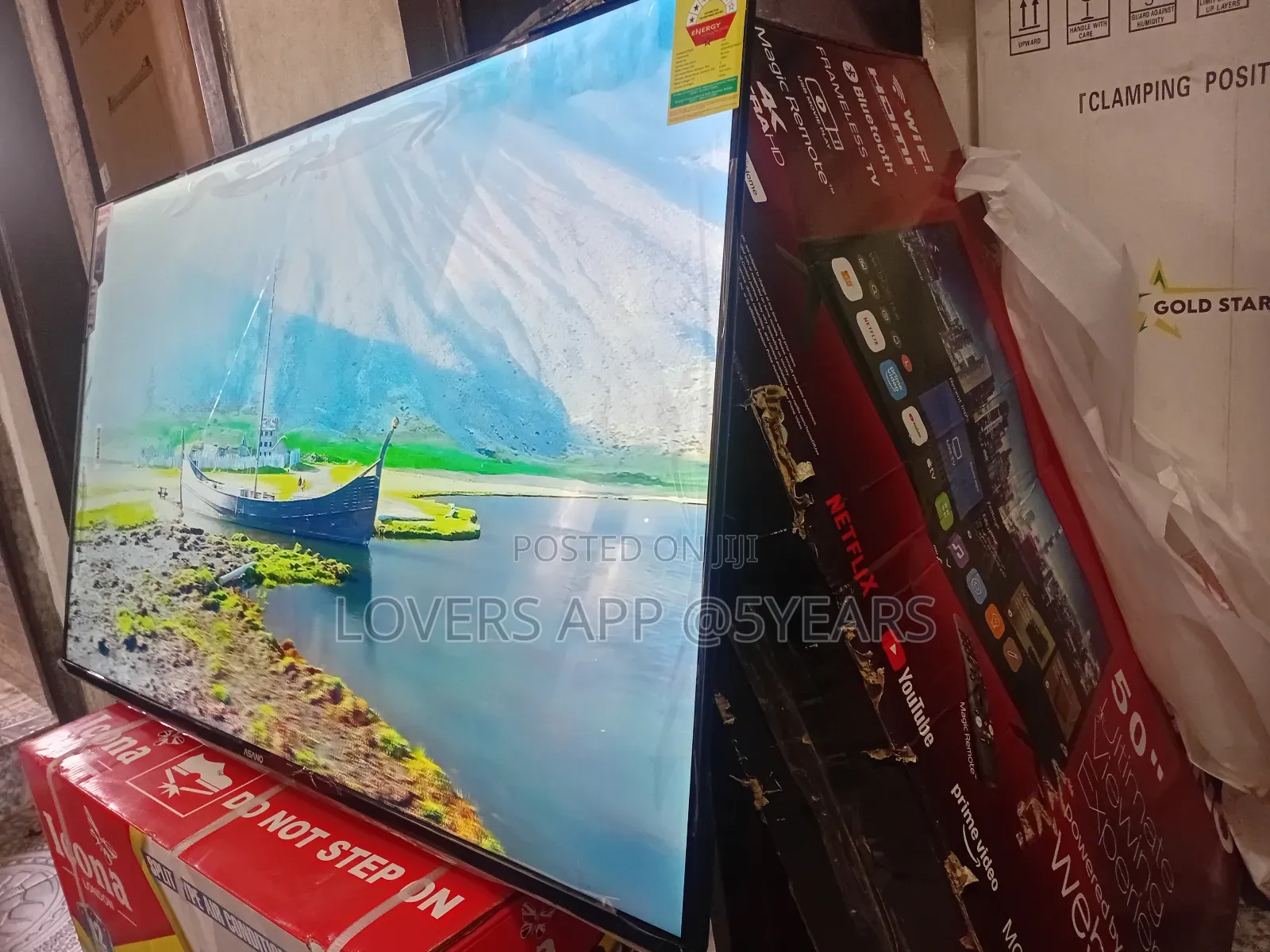 Asano 50" Smart Tv- Android Os, Bluetooth 5.0.