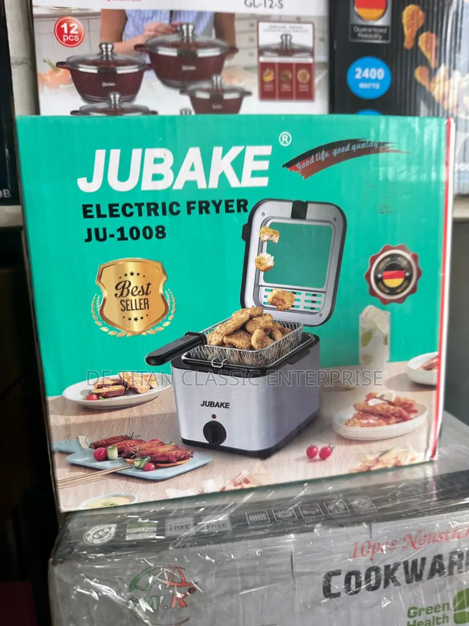 High Quality Jubake Electric Deep Fryer-3l-1200w