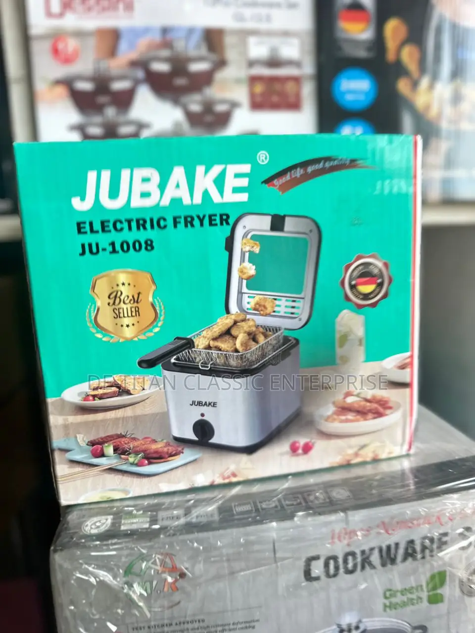 High Quality Jubake Electric Deep Fryer-3l-1200w