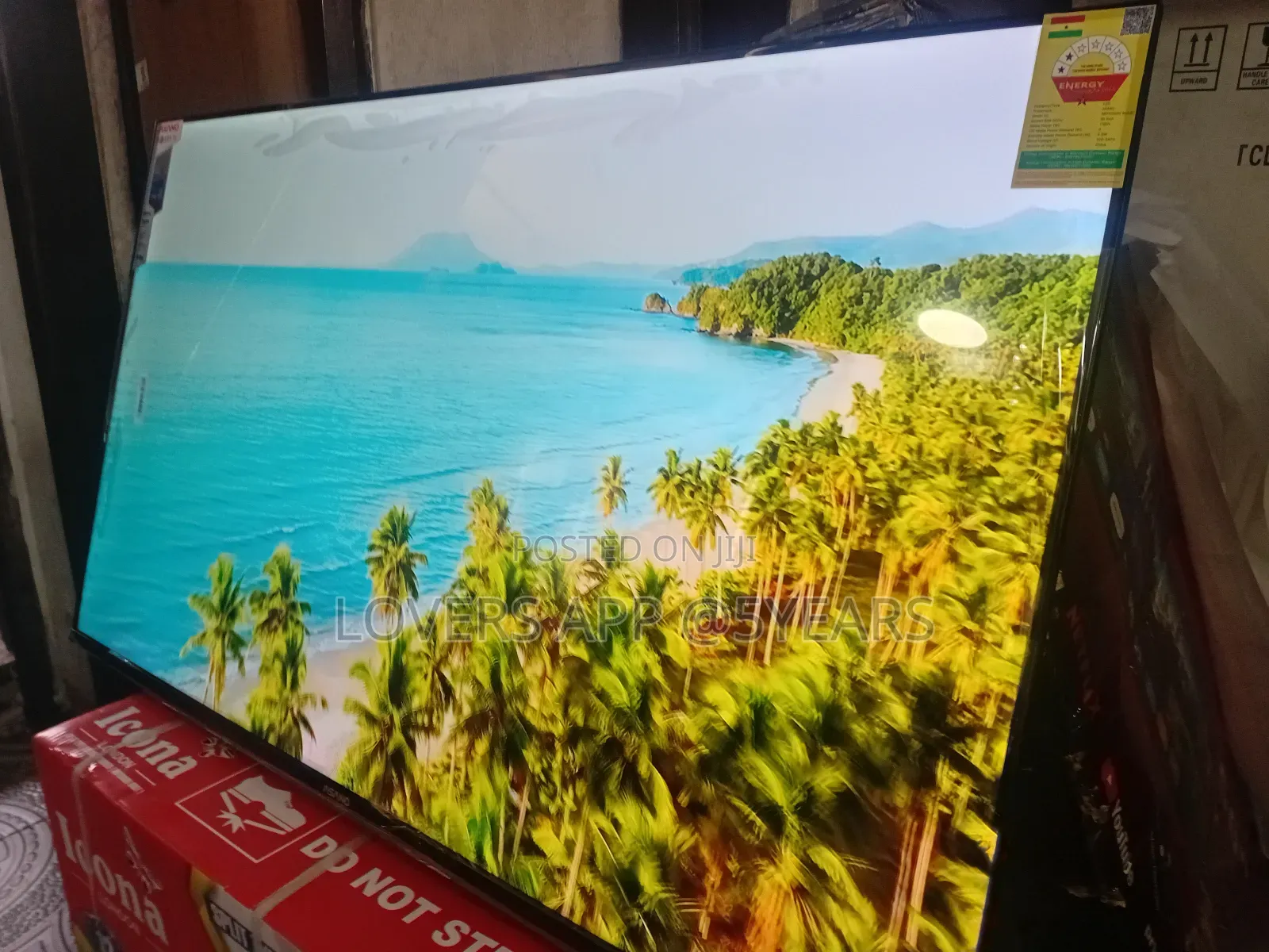Asano 50" Qled Smart Tv- Android Tv,Hdr10 +,120hz.