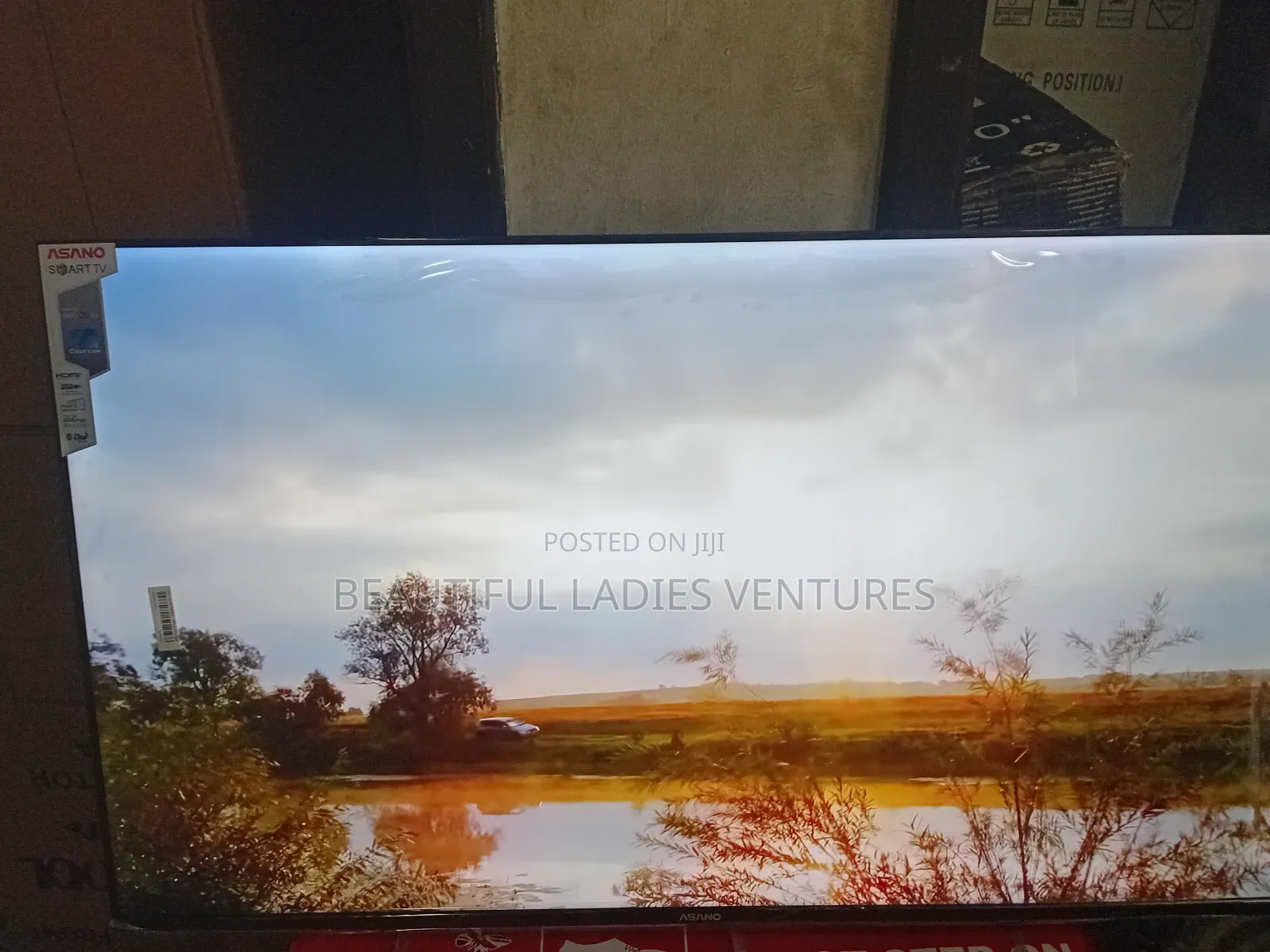 Asano 50” Smart Tv With Built-in Apps Hd Quality