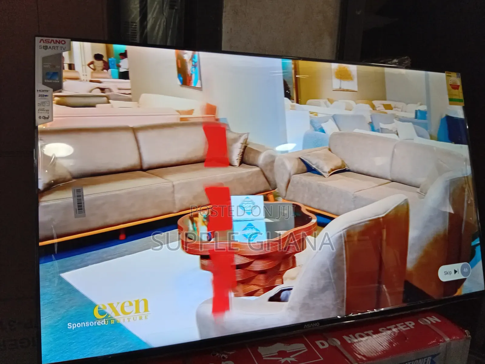 Asano 50-Inch Smart Tv – Cinema-Style Viewing at Home