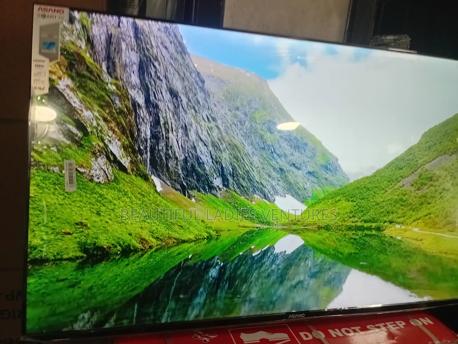 Asano 50-Inch Smart Tv – Modern Design Smart Apps