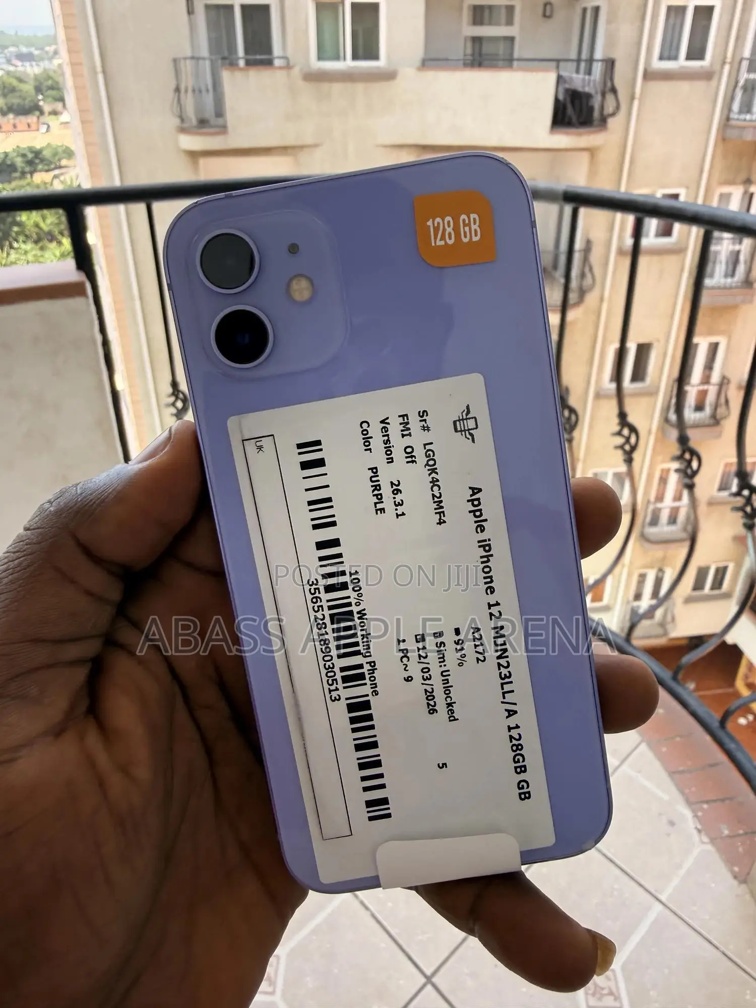 Apple iPhone 12 128 GB Purple
