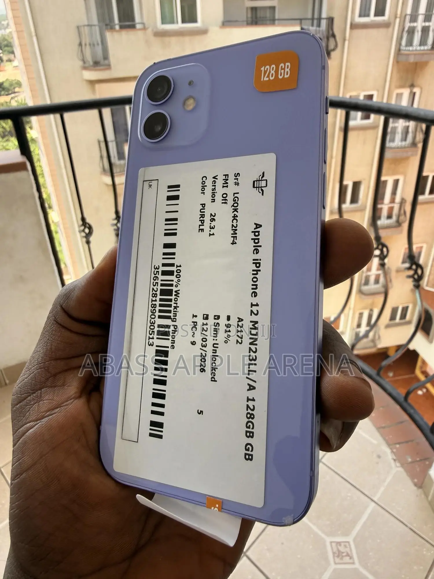 Apple iPhone 12 128 GB Purple