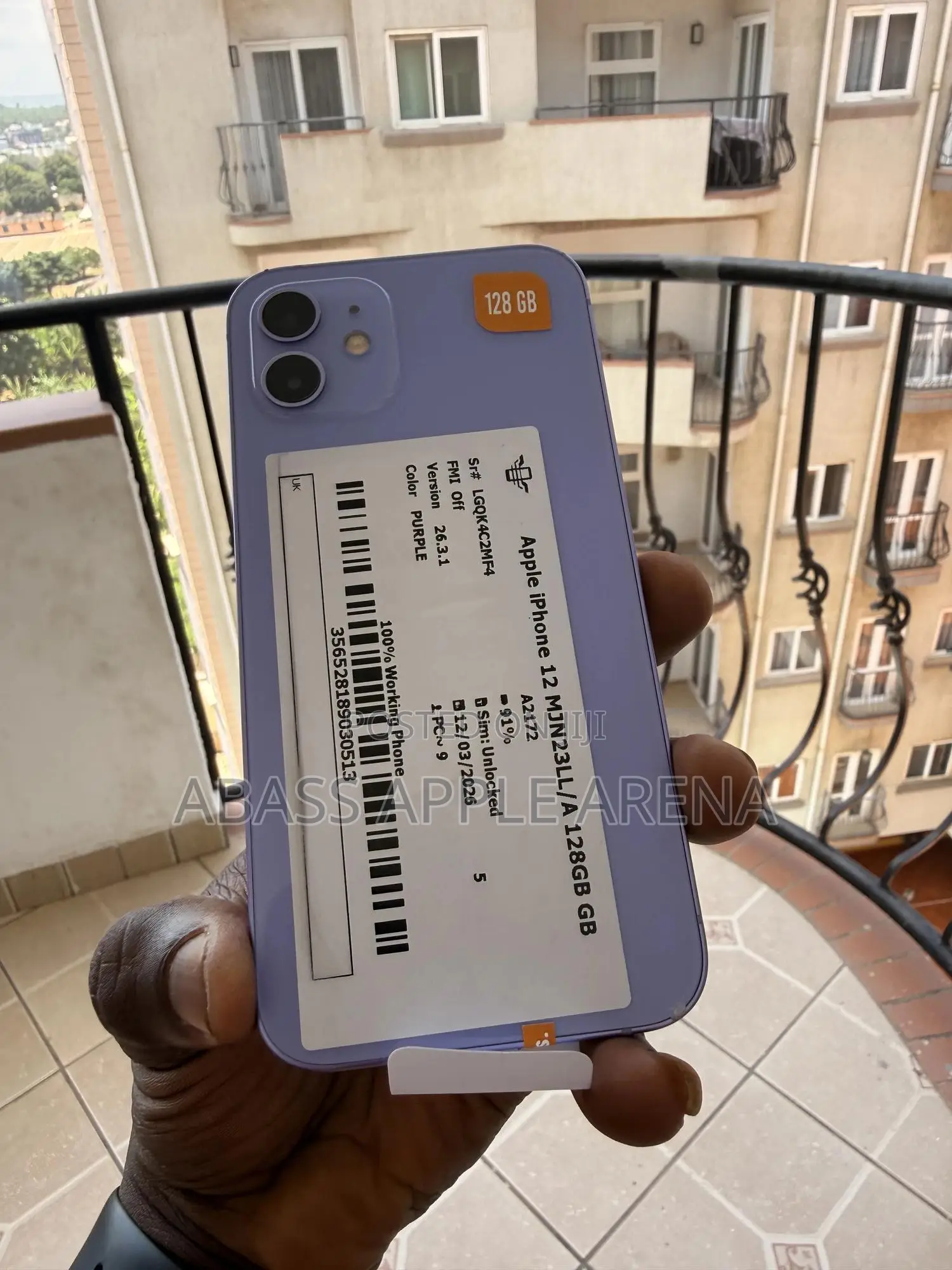 Apple iPhone 12 128 GB Purple