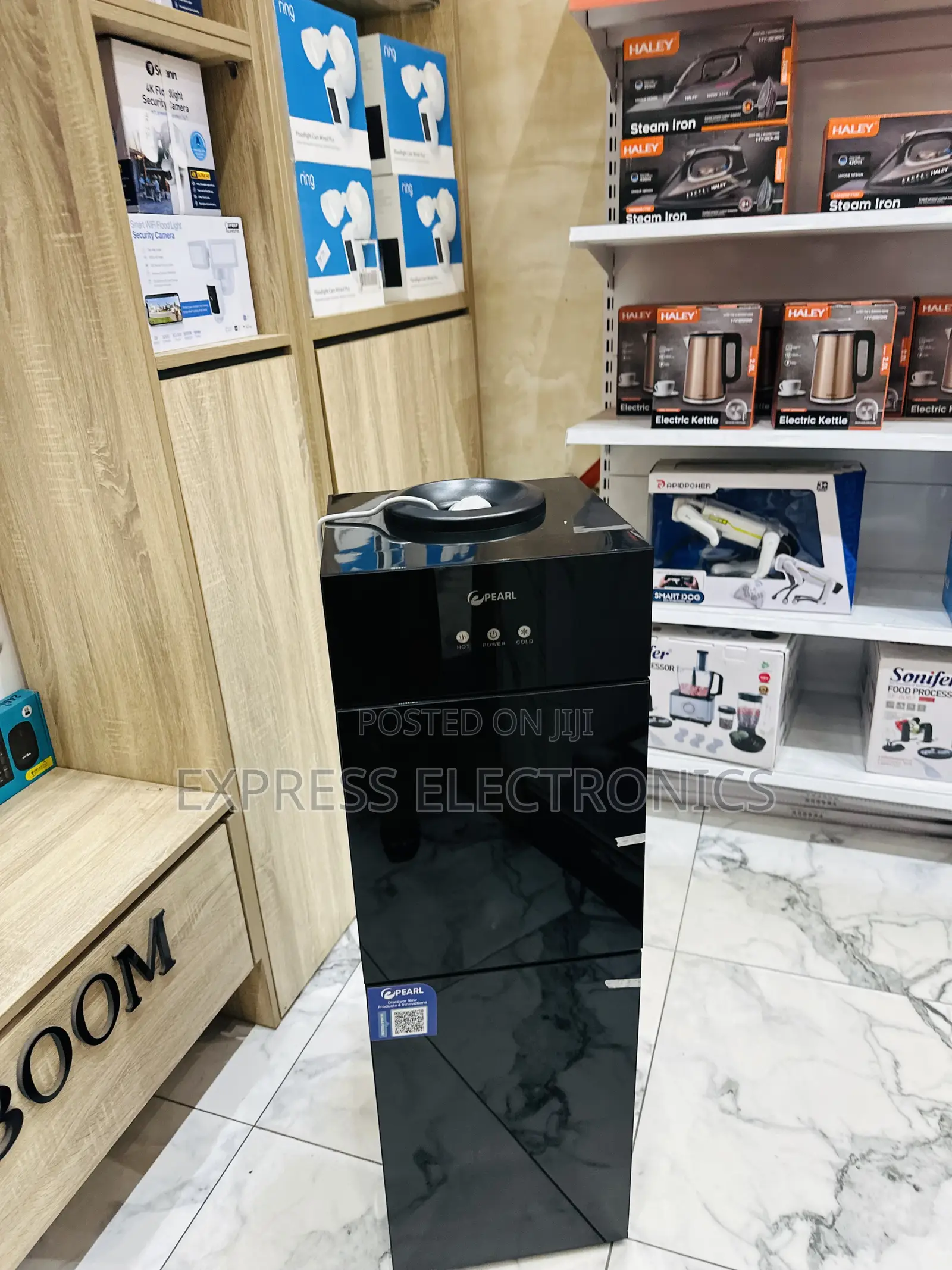 High Quality Sleek Black PWD-4015 Water Dispenser