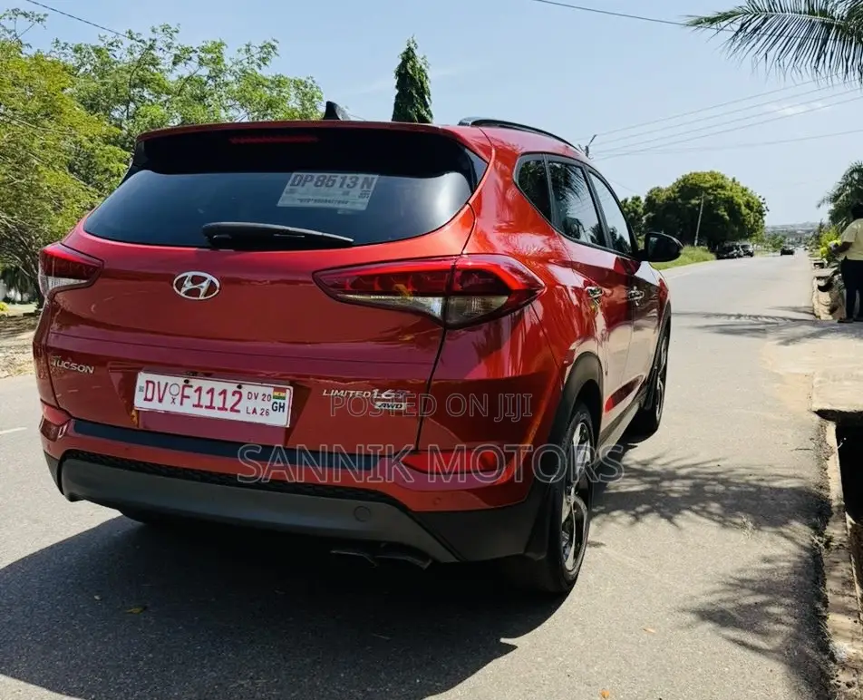 Hyundai Tucson Limited AWD 2017 Orange
