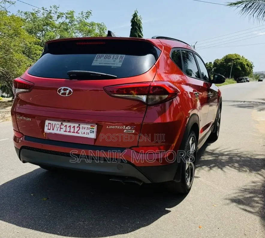Hyundai Tucson Limited AWD 2017 Orange