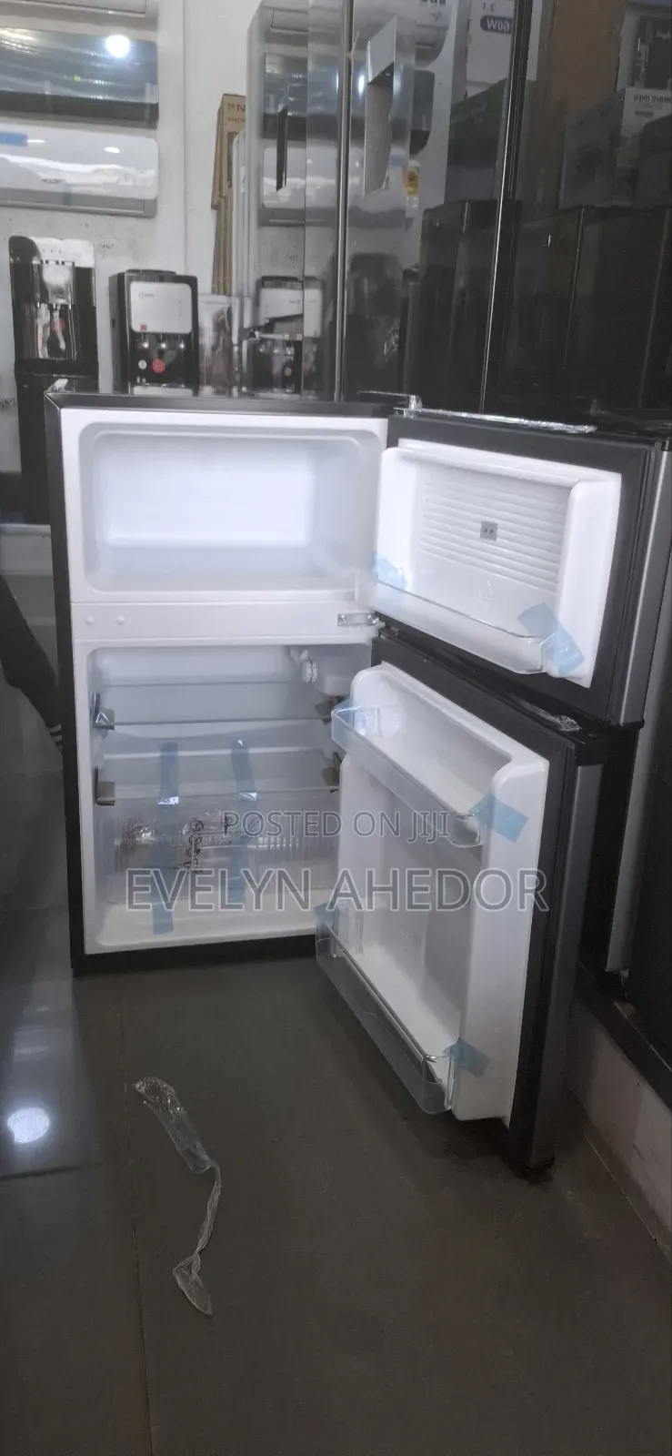 Midea Table Top Double Door Fridge 95l Available