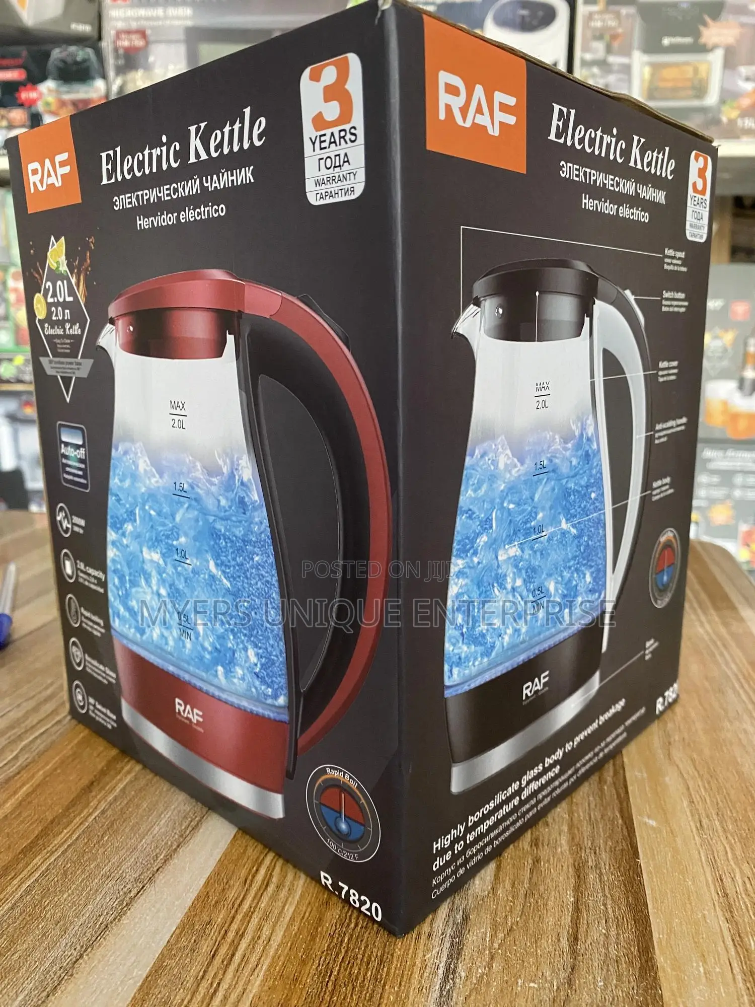 Well Designed Raf 2.0l Glass Kettle