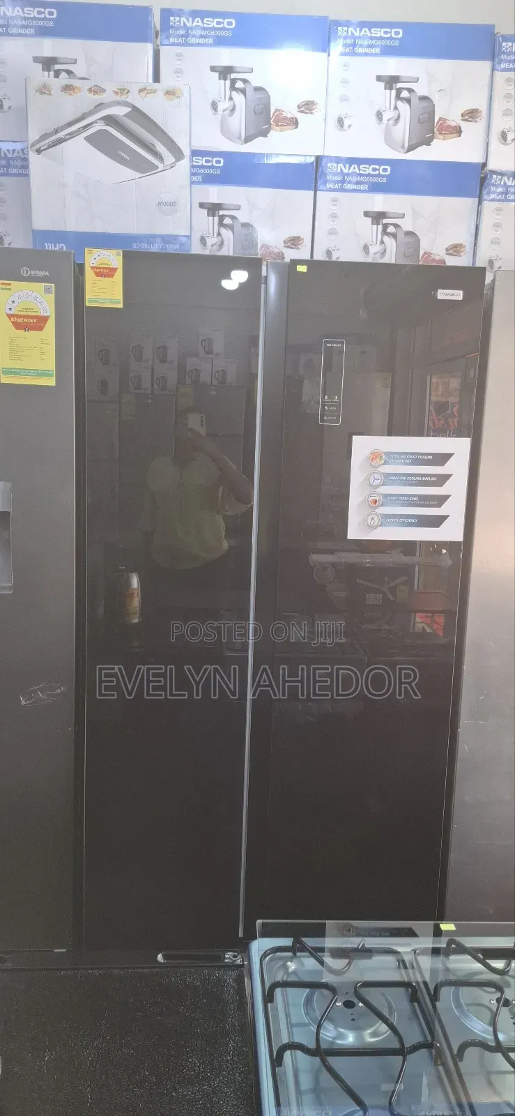 Black Nasco Side by Side 521l for Sale at Low Price