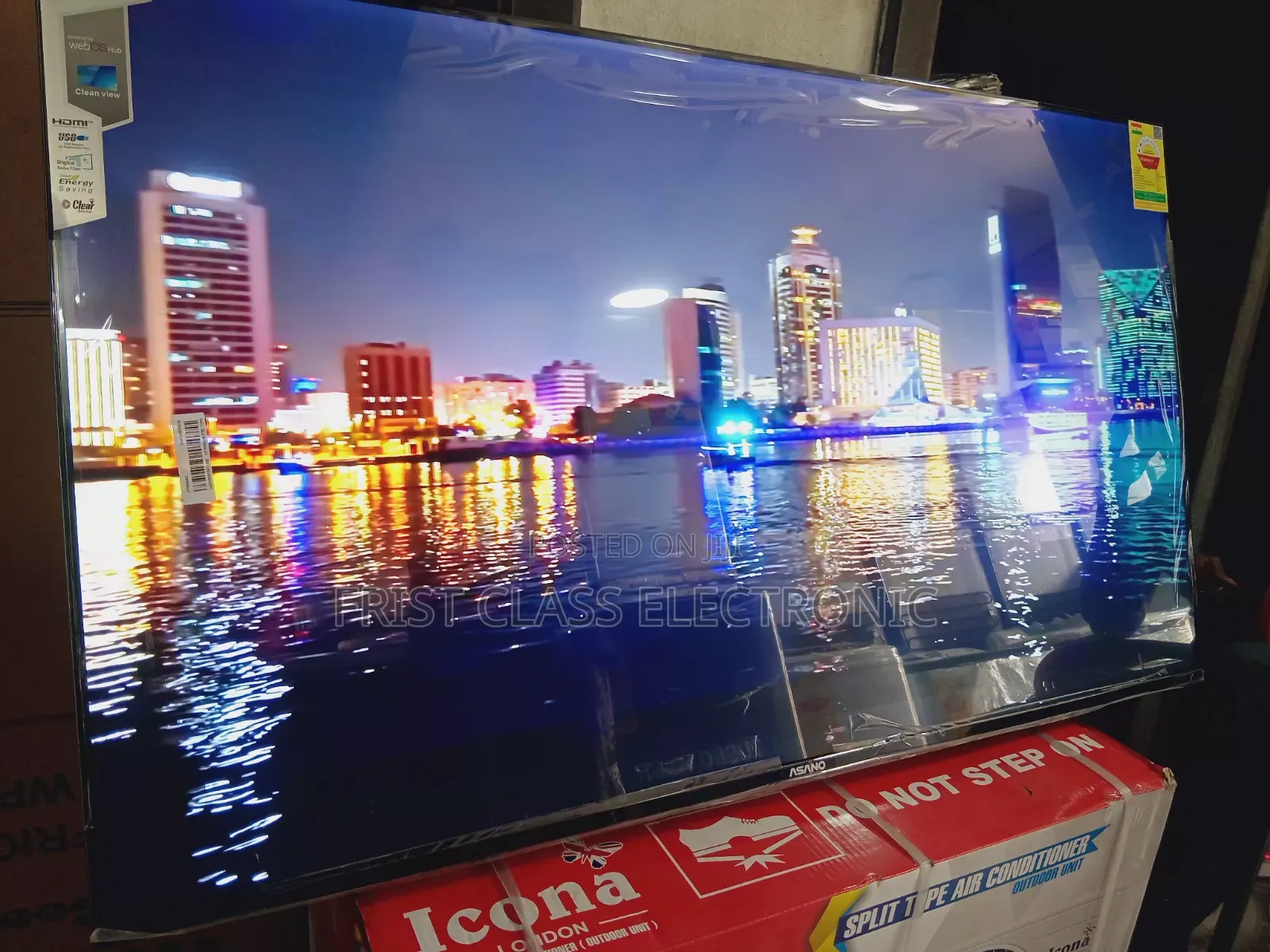 Asano 50 Smart Tv Smooth Picture, Tv That Stays Steady