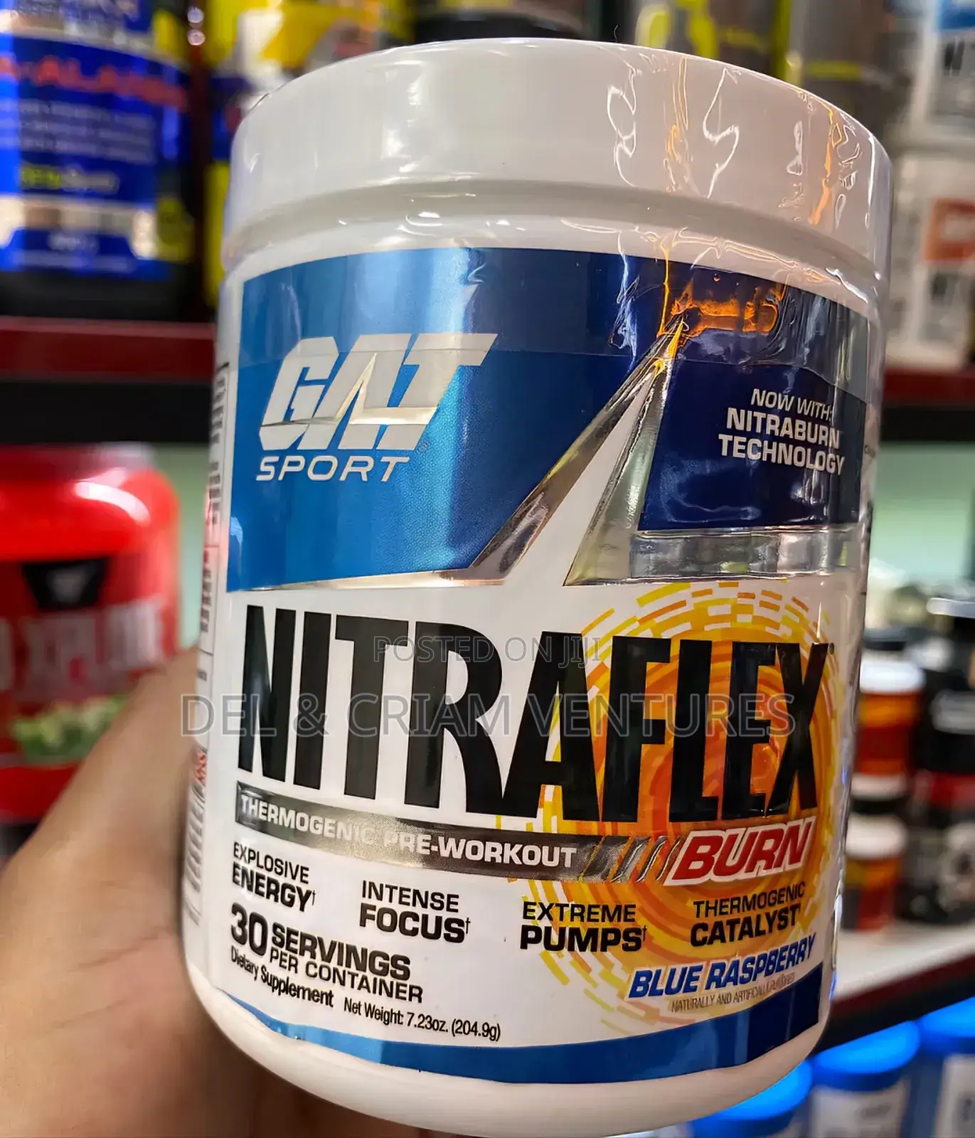 Gat Sport Nitraflex Pre-workout|Explosive Energy