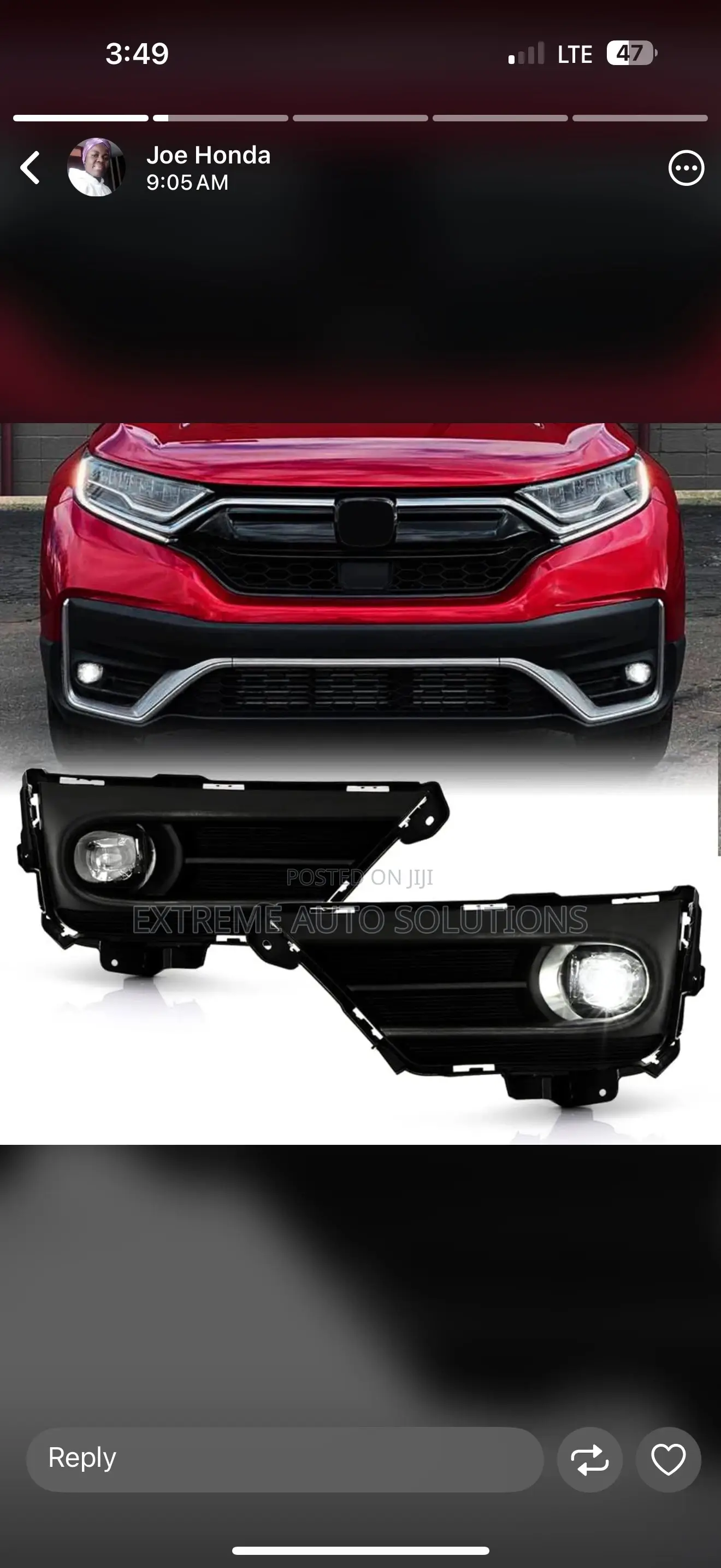 Fog Lamp for Honda Cr-v 2020 2021 2022