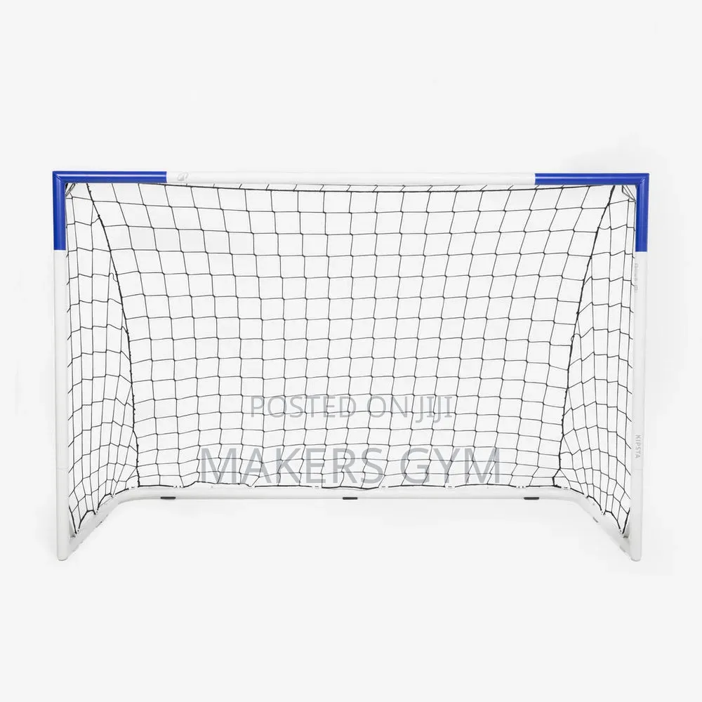 Football Goal (White Blue)