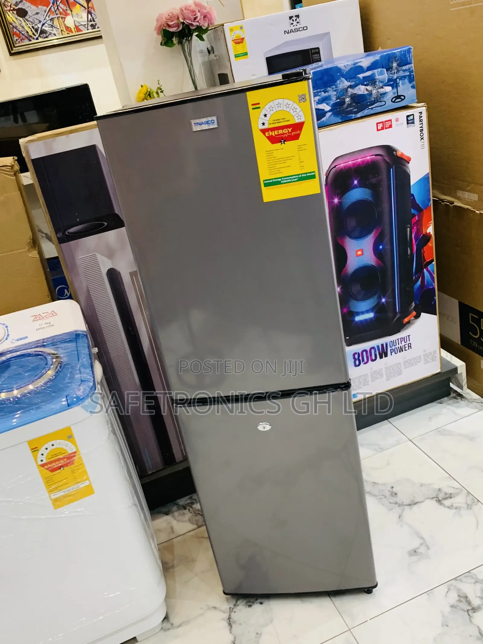 Try Out Nasco 147l Gross Double Door Refrigerator (Dd2-20/Nasd2-20