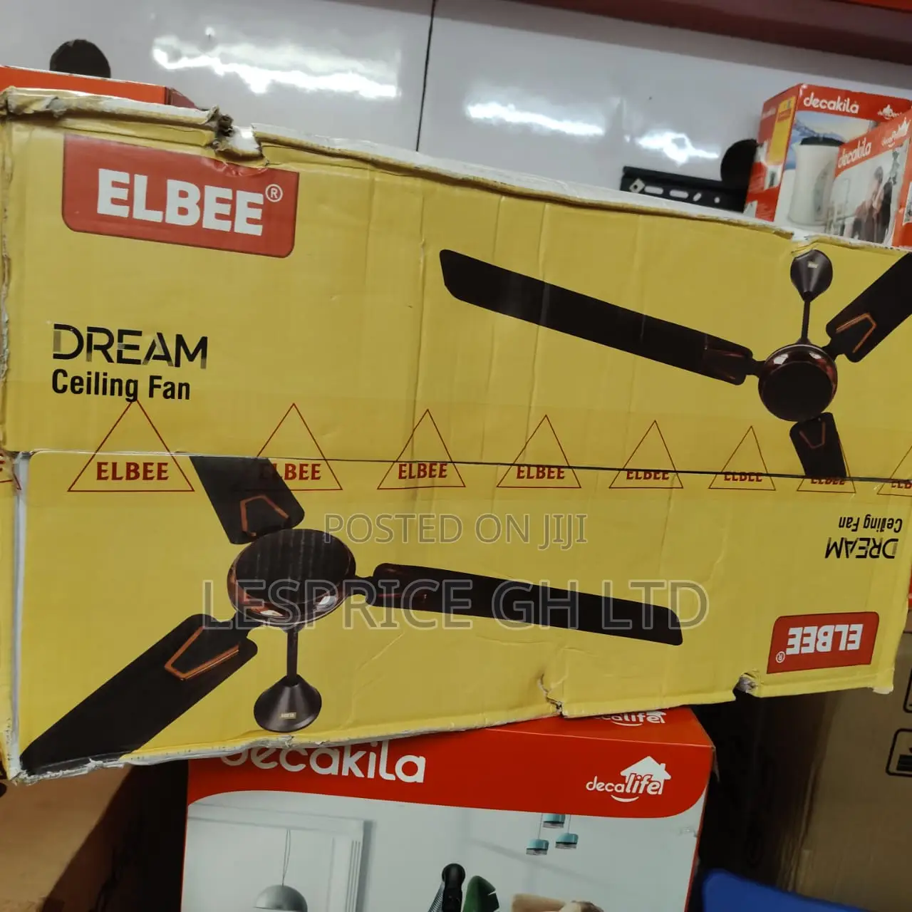 Elbee's Most Efficient Long Blade Ceiling Fan Going for a Cool Price