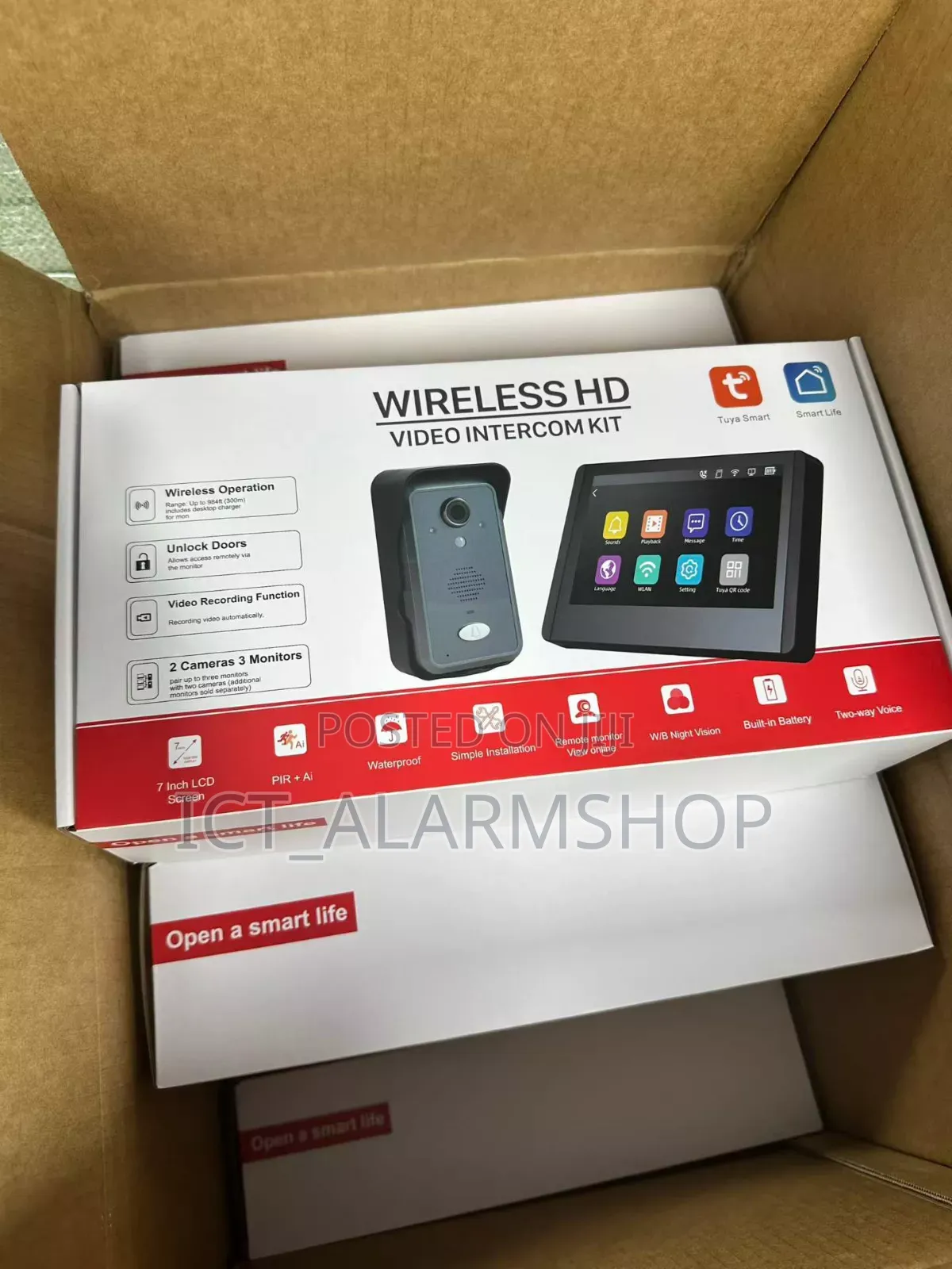 Video Doorbell Wireless Intercom Phone
