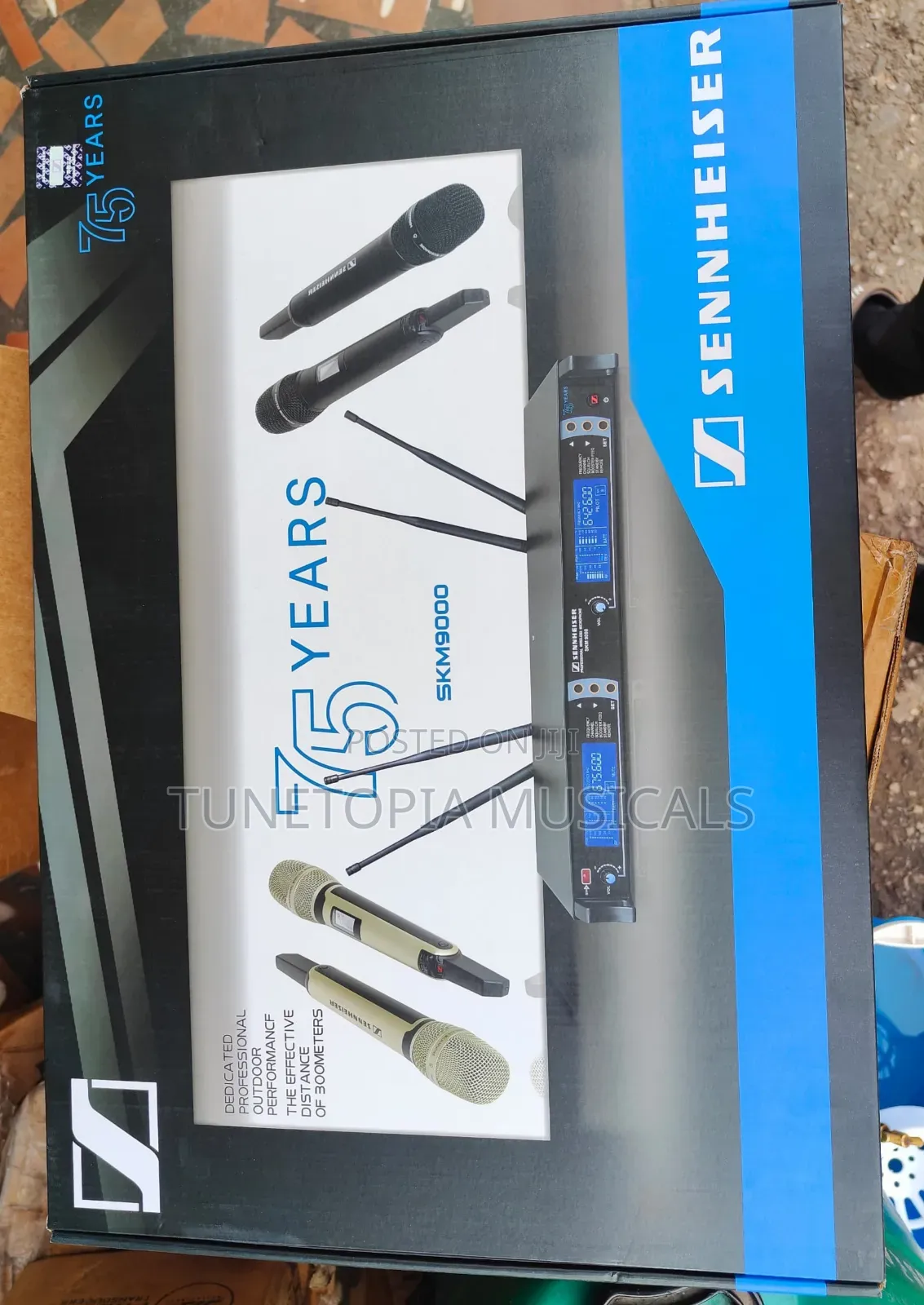 2in1 Sennheiser SKM 9000 Digital Wireless Handheld Microphone