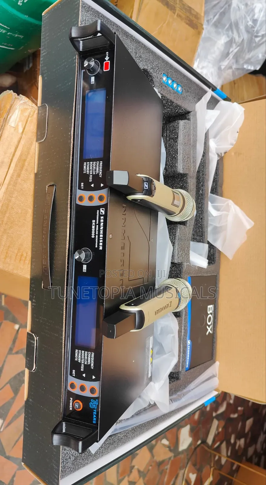 2in1 Sennheiser SKM 9000 Digital Wireless Handheld Microphone