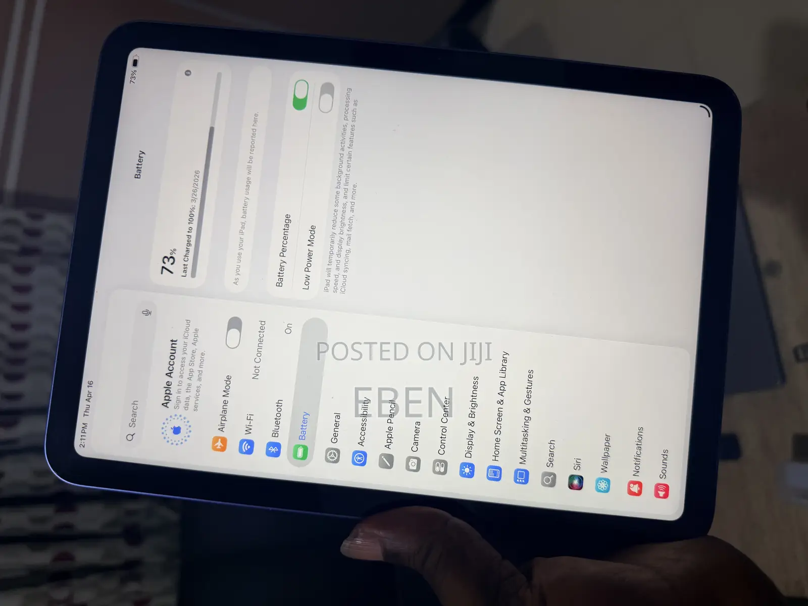 Apple iPad (2022) 64 GB Blue