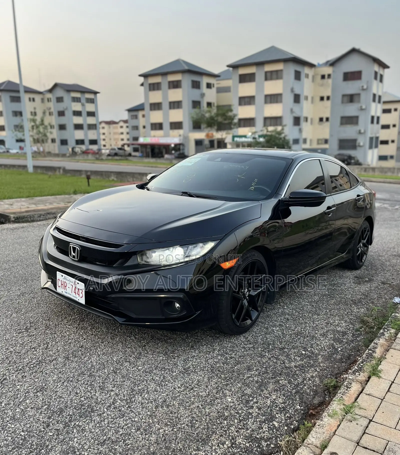 Honda Civic Sport Sedan 2019 Black