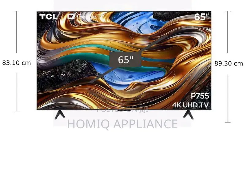 TCL 65 Inch Uhd Frameless Tv (65p755)